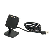 USB ZweipunktNull Ladestation Und Kabel Für QYC GTC GTS Smartwatch Magnetisch Schwarz Kompatibel 100 cm