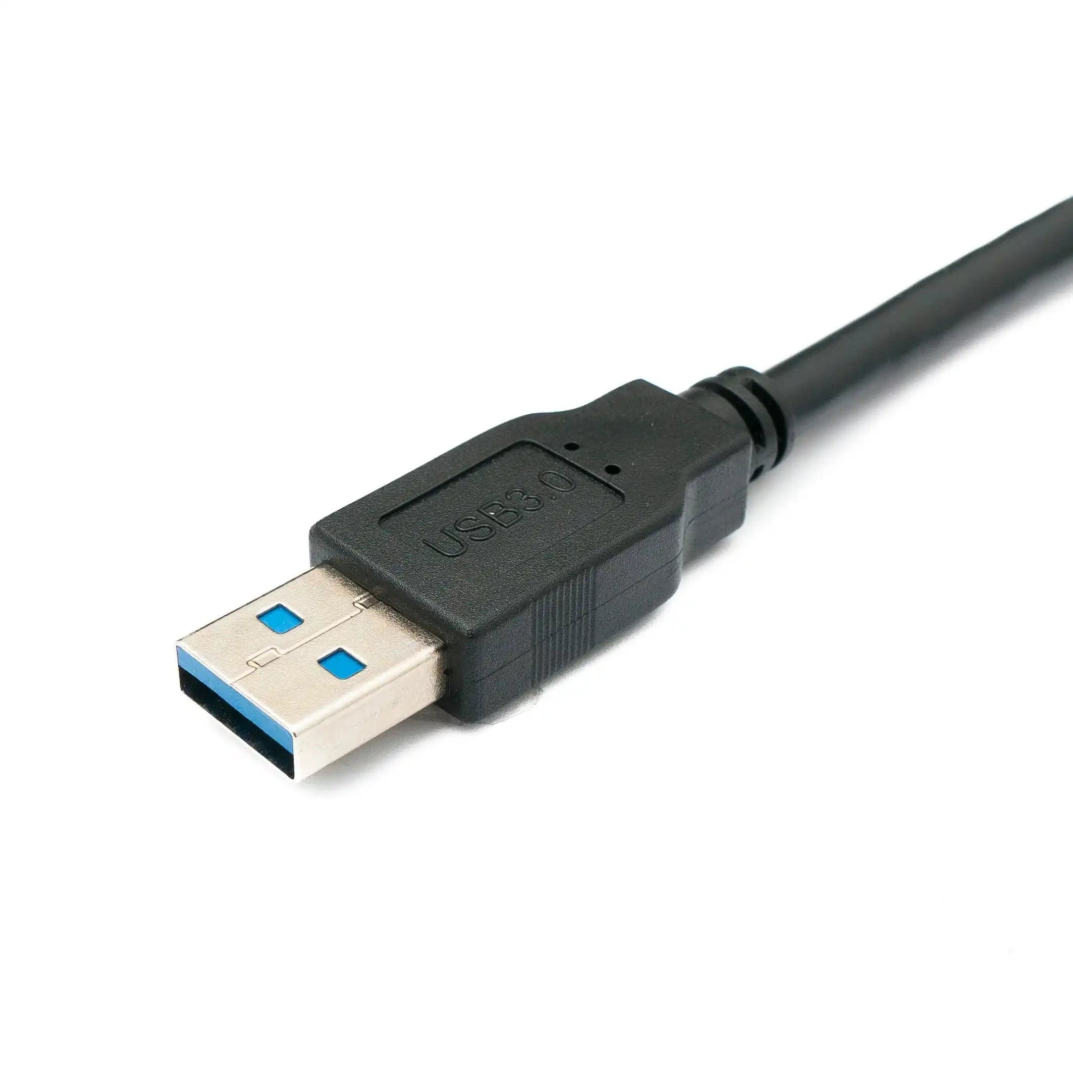USB 3 0 Kabel Typ B Zu Typ A Winkel Down Angled 50 cm SuperSpeed 5 Gbit/s Maximale Leistung 4,5 W