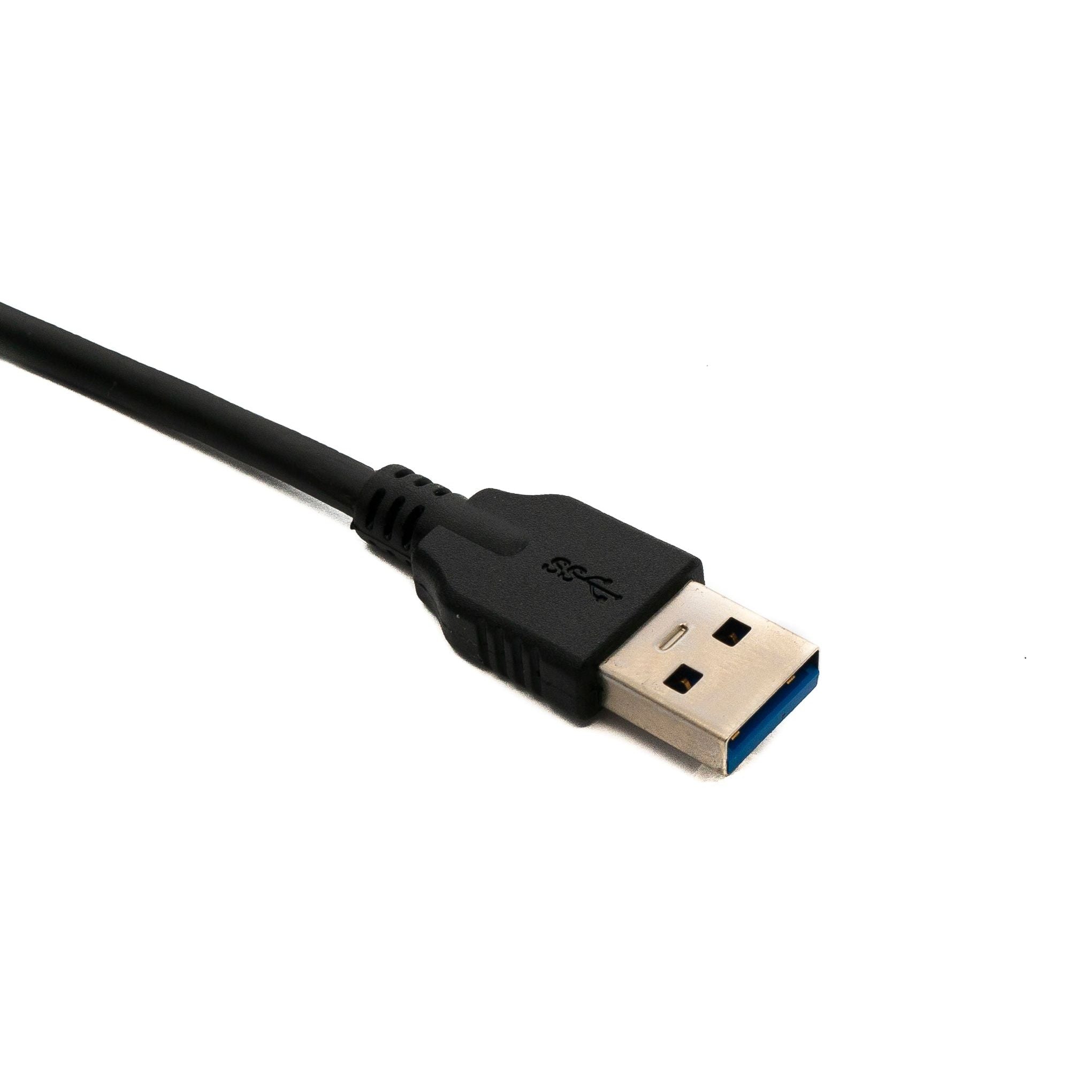 USB C Auf USB A Kabel 150 Cm USB 3.1 Gen 1 5 Gbit Pro Sekunde 100W Schwarz Für Schnellladen