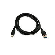 USB C Auf USB A Kabel 150 Cm USB 3.1 Gen 1 5 Gbit Pro Sekunde 100W Schwarz Für Schnellladen