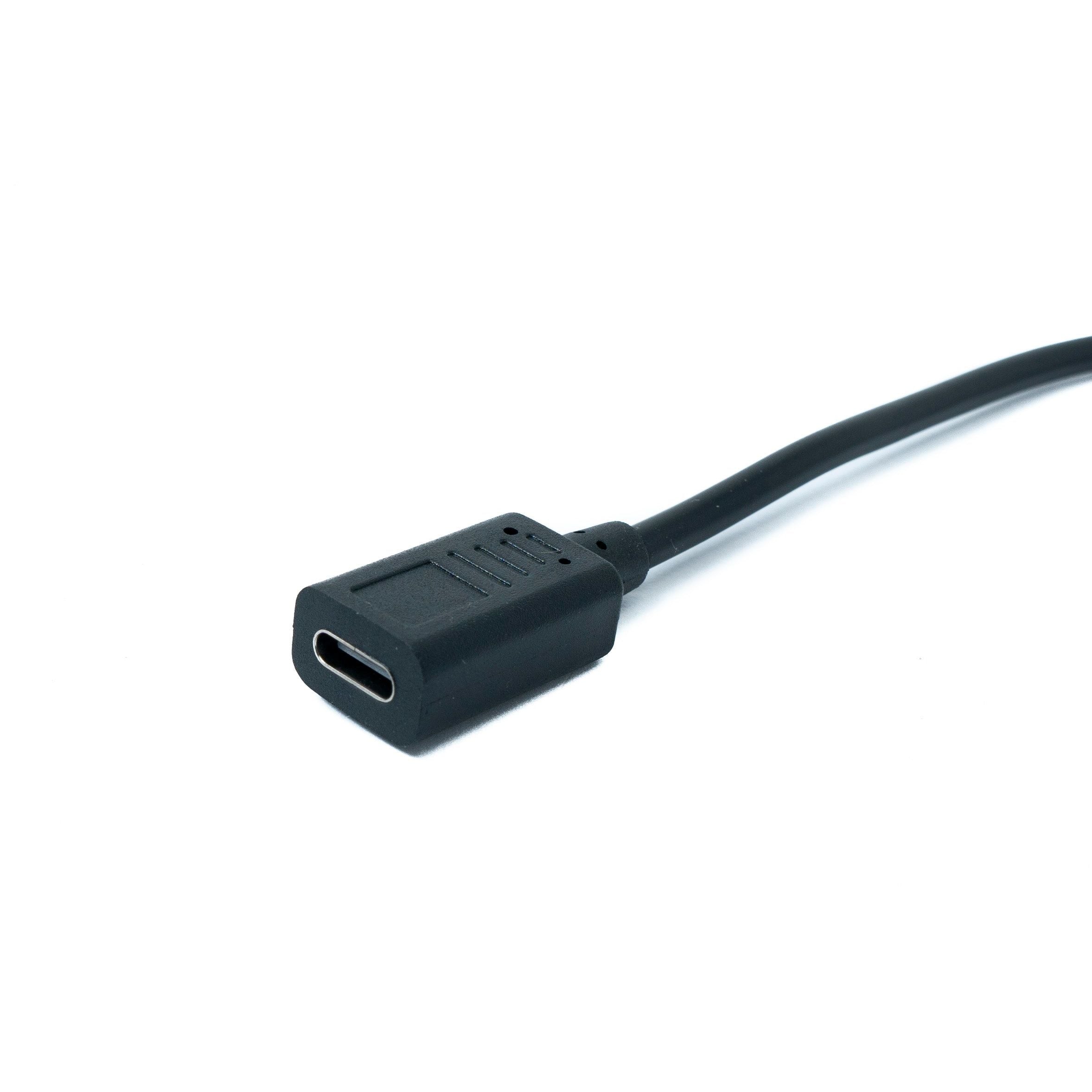 USB C Kabel Adapter 30 Zentimeter Typ C Buchse Zu 5Poligem Leiterplattenstecker Schwarz Premium