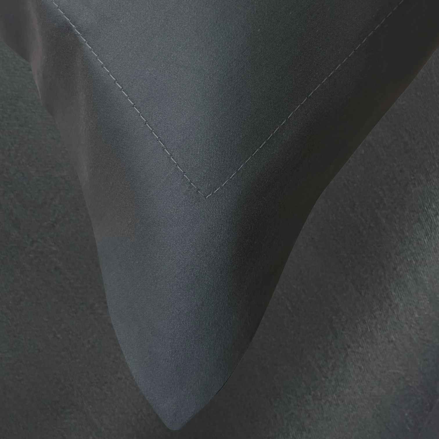 Charm Baumwolle Satin Kissenbezug Aus 100 Prozent Ägyptischer Baumwolle Mit 600 Fadendichte Und Seidigem Satinfinish