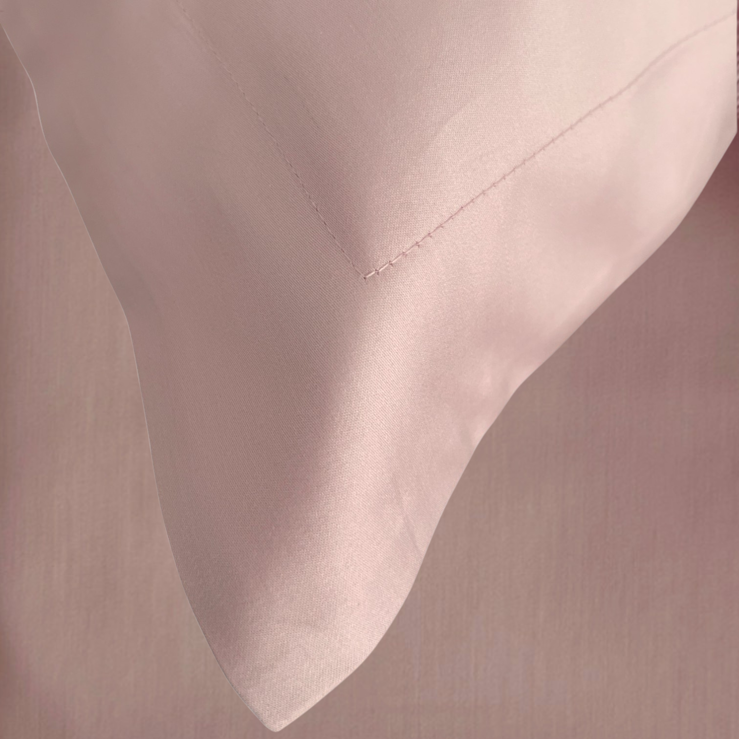 Charm Baumwolle Satin Kissenbezug Aus 100 Prozent Ägyptischer Baumwolle Mit 600 Fadendichte Und Seidigem Satinfinish