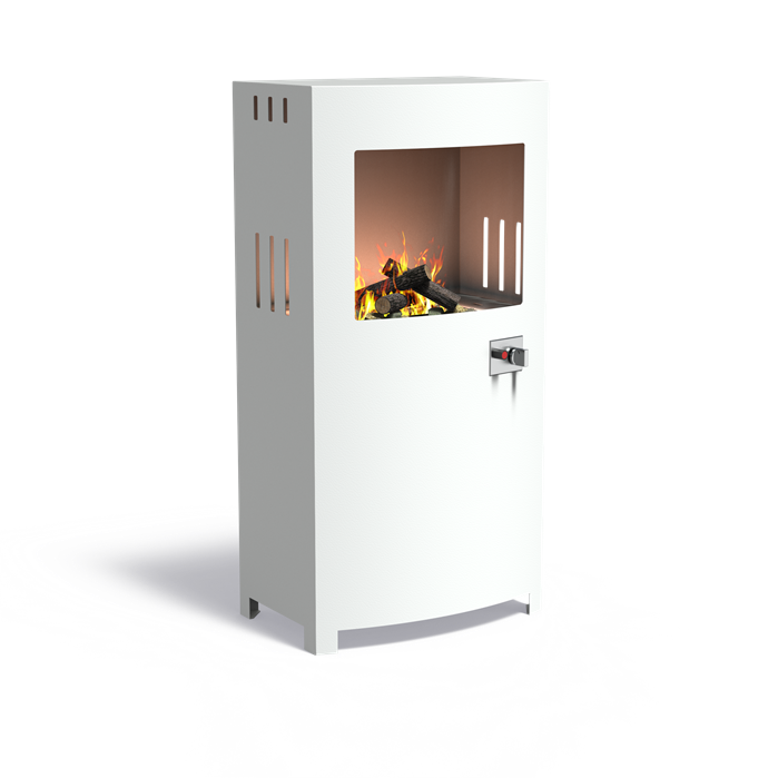 Aluminium ADEZZ sale Außenkamin aus Aluminium RAL9016