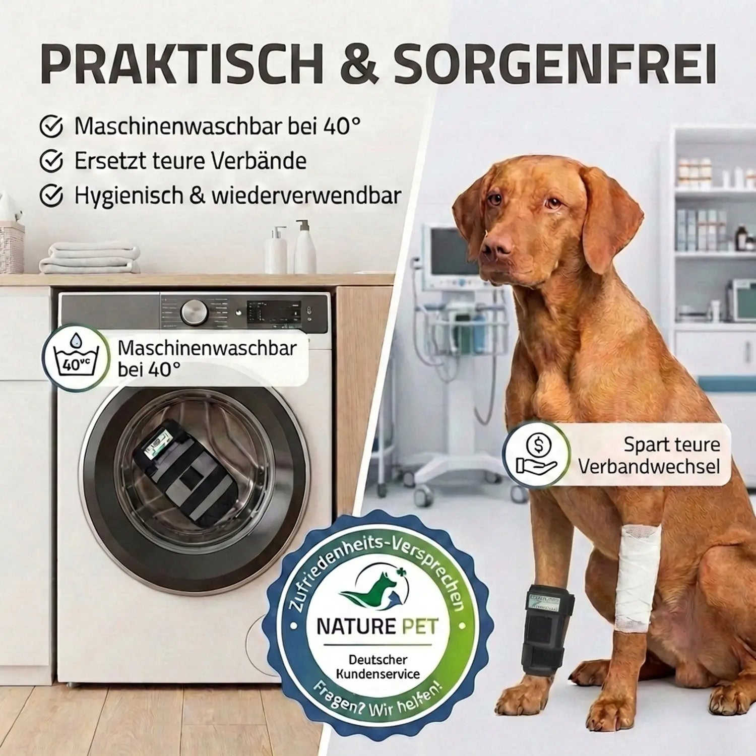Stabilisierungs Handgelenkbandage für Hunde
