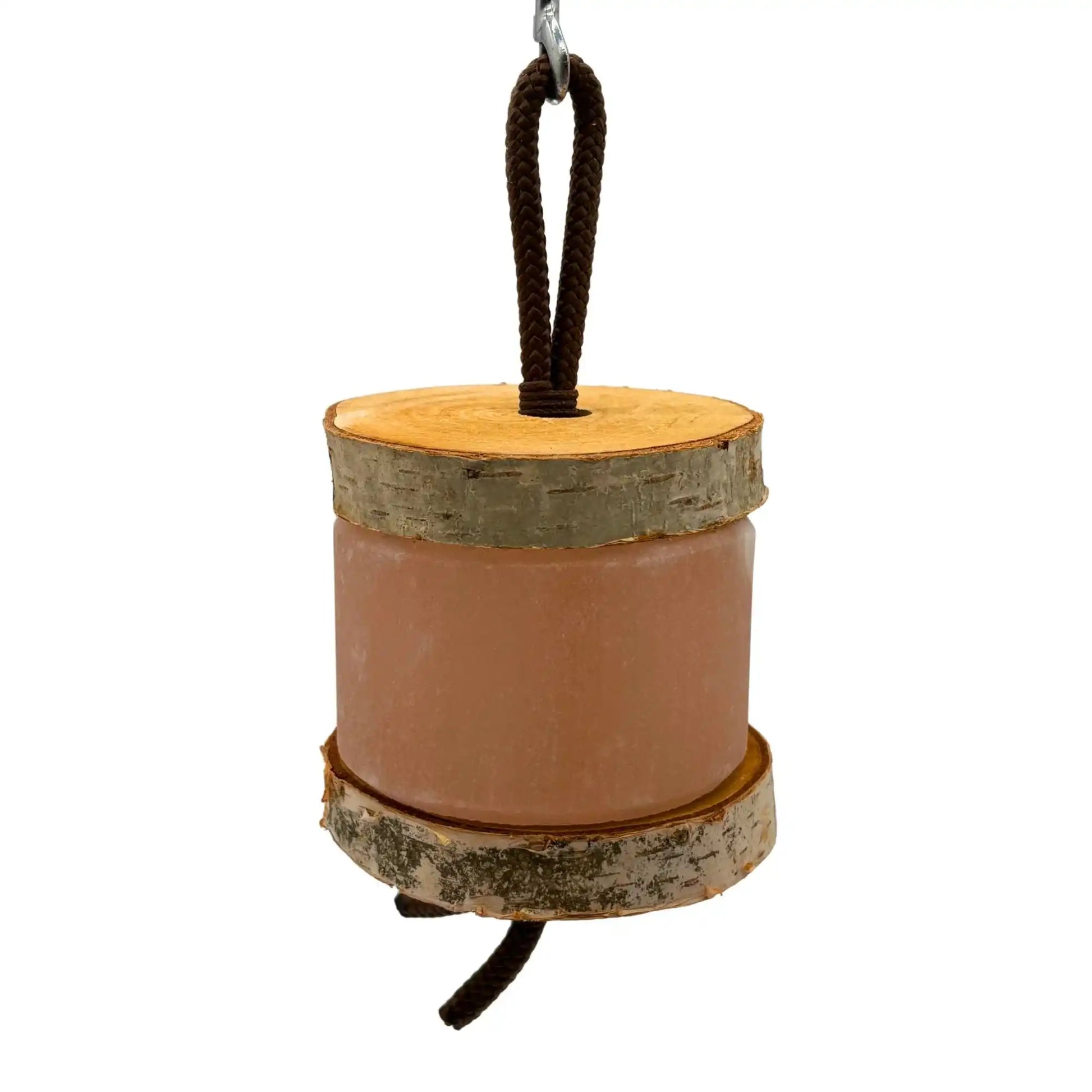 Himalaya Leckstein Set Mit Birkenholz Halterung Und Zwei Himalaya Salzlecksteine Je 1 Kg by s`Queed