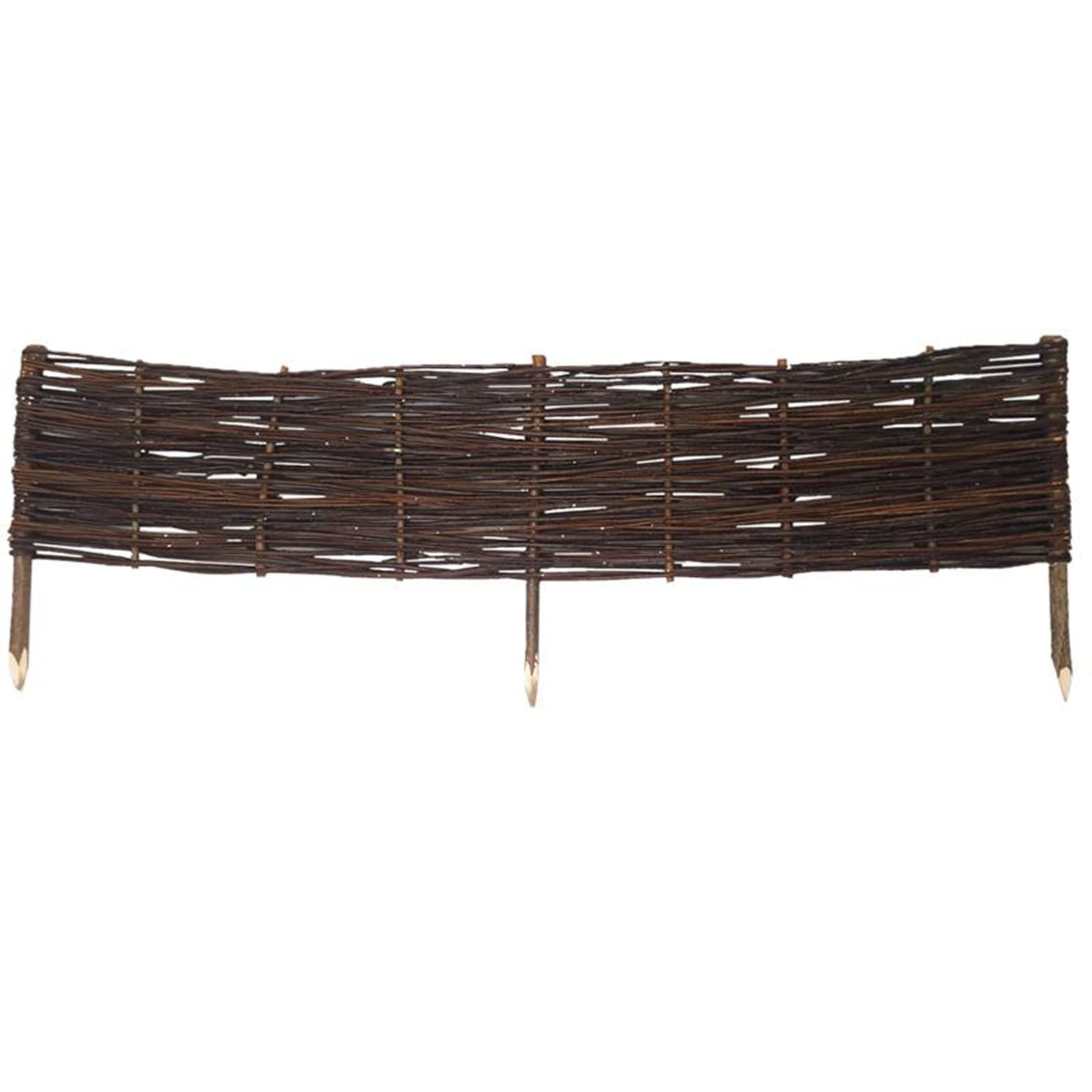 Weidensteckzaun - Gartenidylle aus Naturmaterial