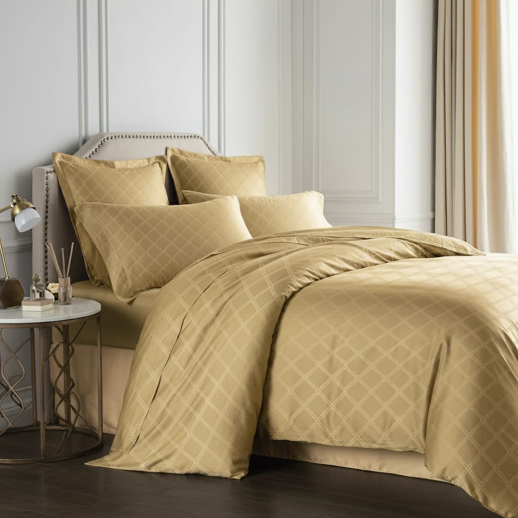 Verdura Baumwolle Jacquard Kissenbezug Ägyptische Baumwolle 600 Fadendichte Luxus Gewebe