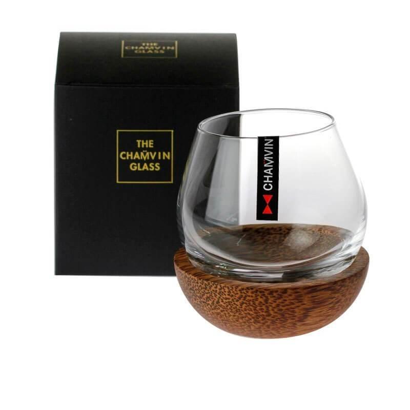 Whiskyglas Shaker Mit Holzuntersetzer 340ml Kristallglas Für Exzellenten Whiskygenuss