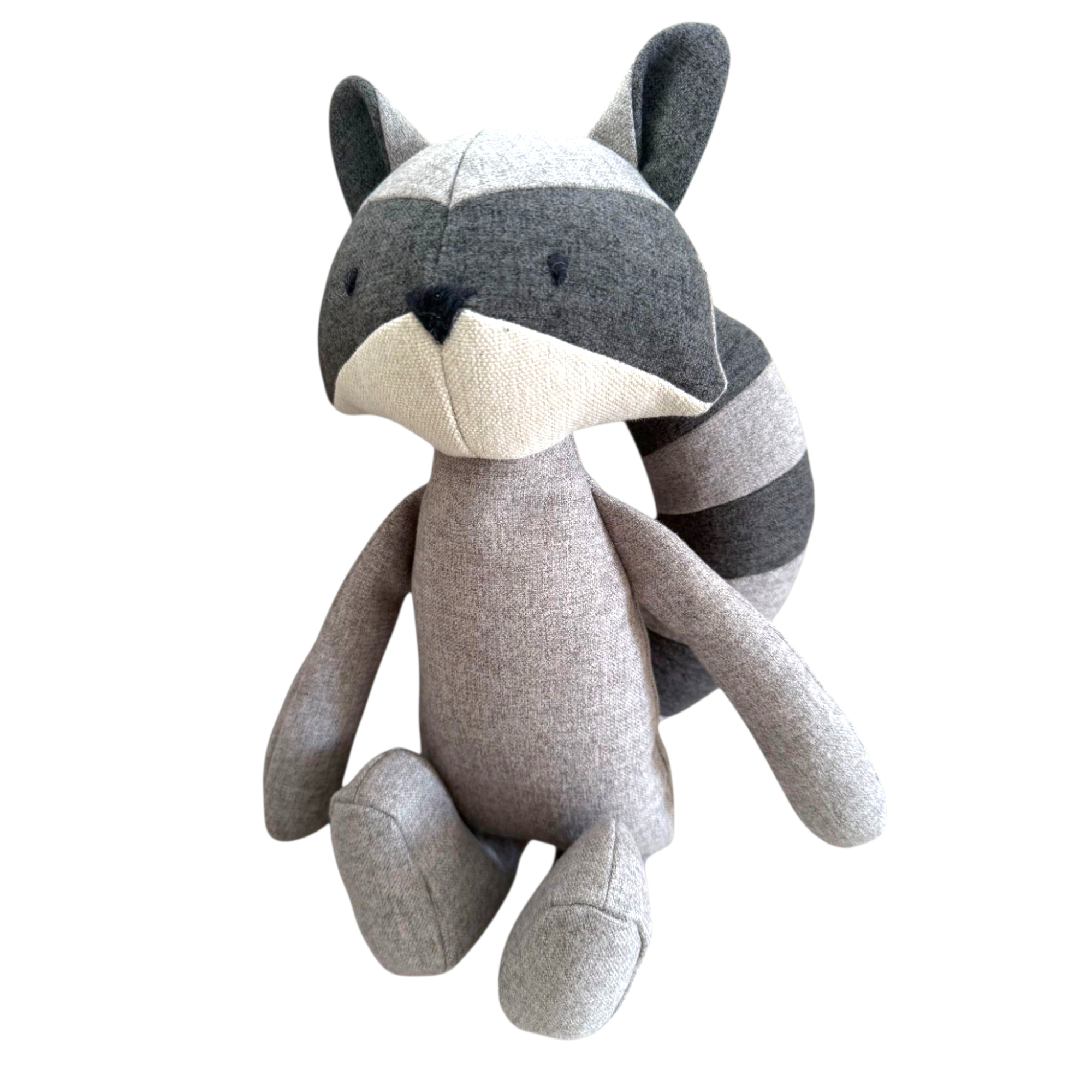 Kuscheltier Spielzeug Wil der Waschbär mit Knisterohren & Oekotexstoff