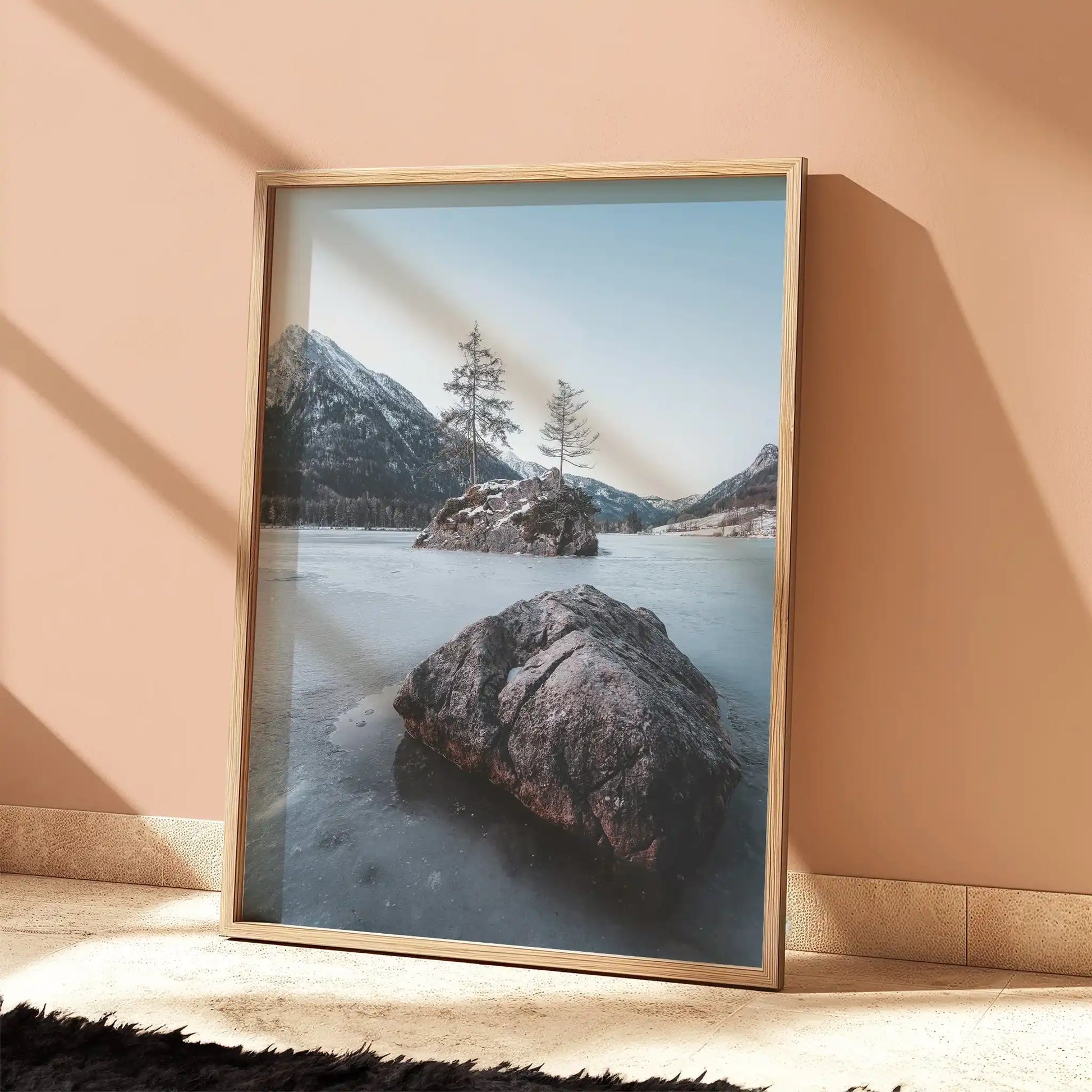 Hintersee Lake Print – Bavarian Alps Fine Art Photography by Chamonix Prints