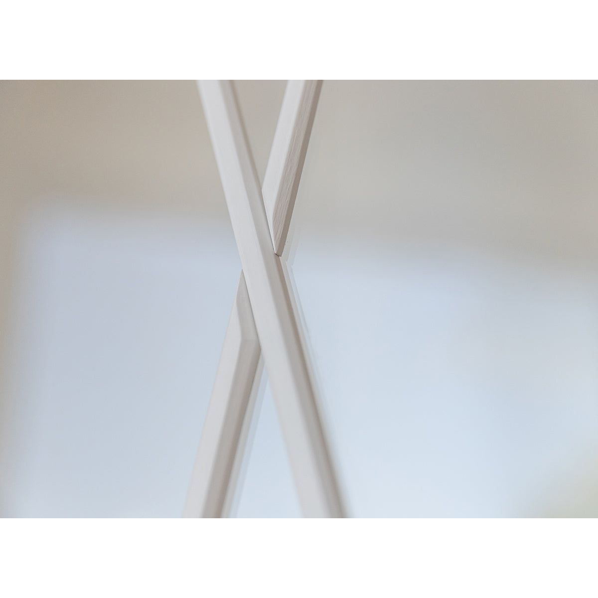 Milano Elite Massivholz Kiefer Schubladen Vitrine 1-Türig | Farbe Weiß/Kiefer