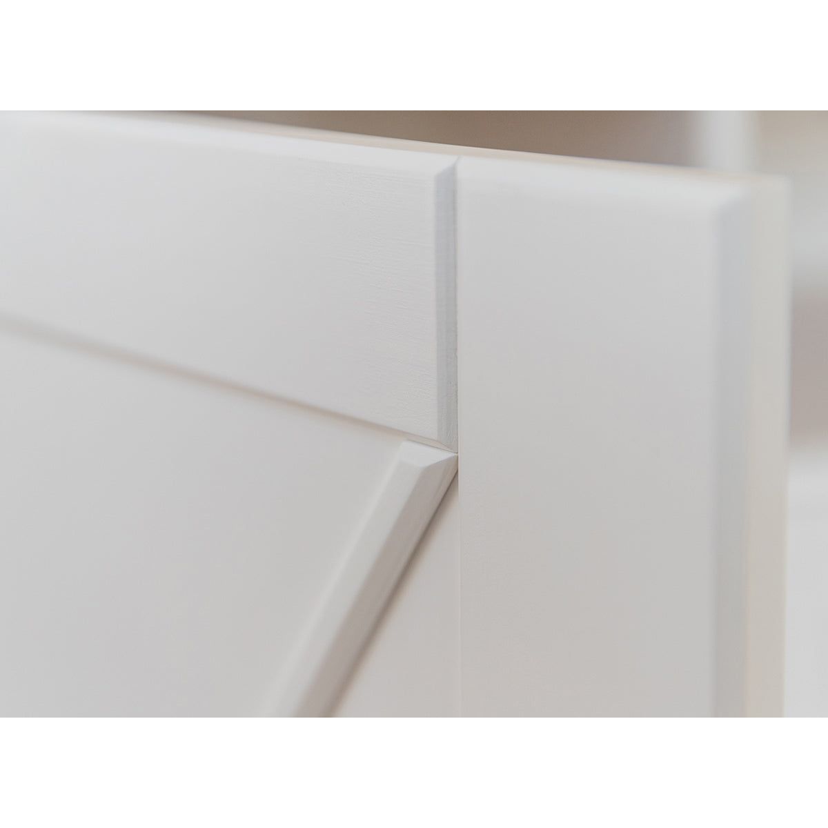 Milano Elite Massivholz Kiefer Lowboard Kommode 2.2 | Farbe Weiß/Kiefer