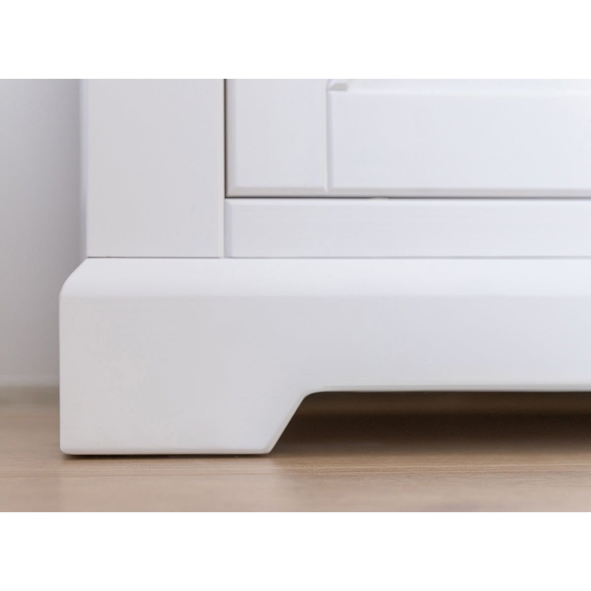 Milano Elite Massivholz Kiefer Schubladen Kommode 2.2 | Farbe Weiß/Kiefer