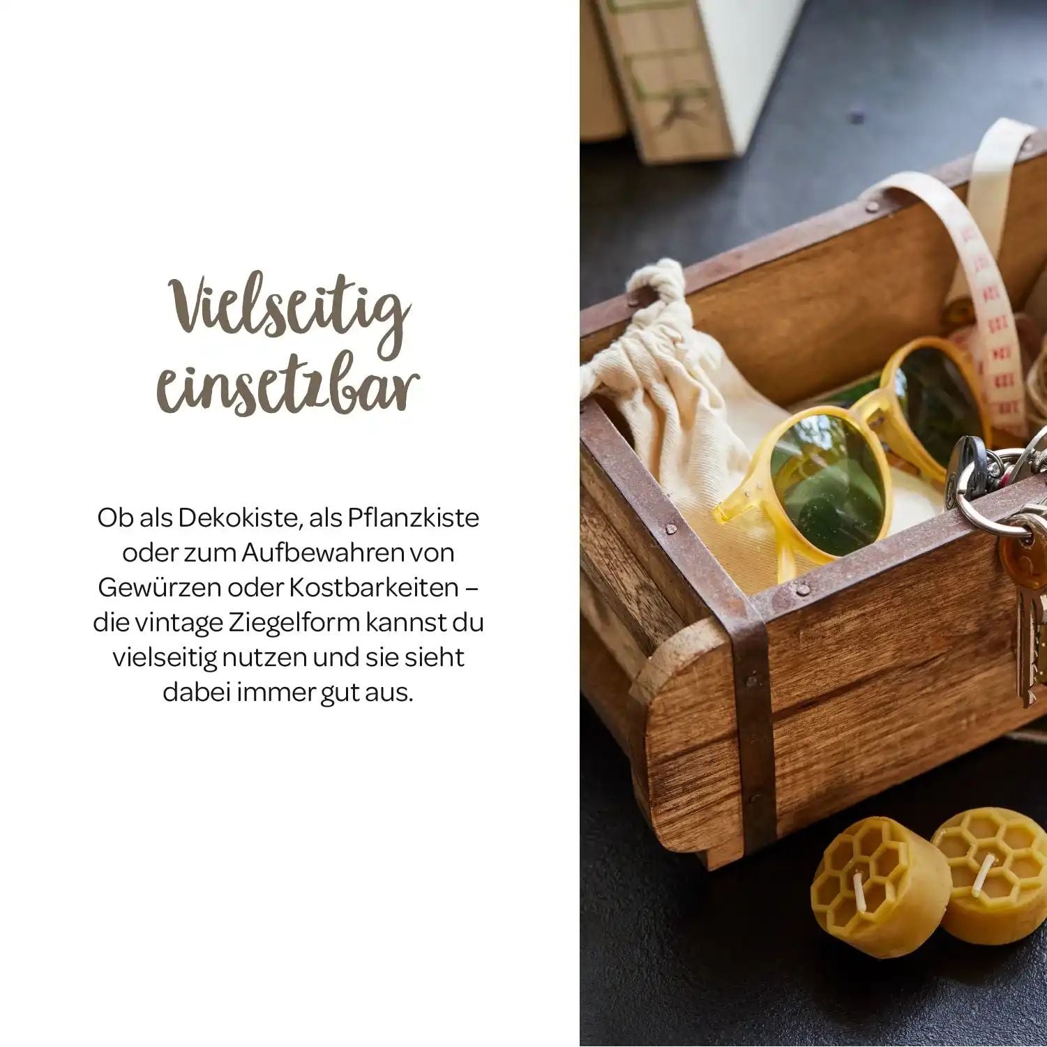 Dekorative Ziegelform