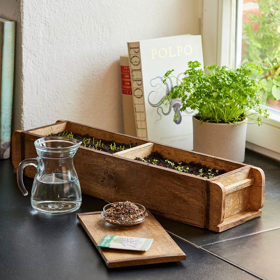 Lange Ziegelform mit 2 Fächern