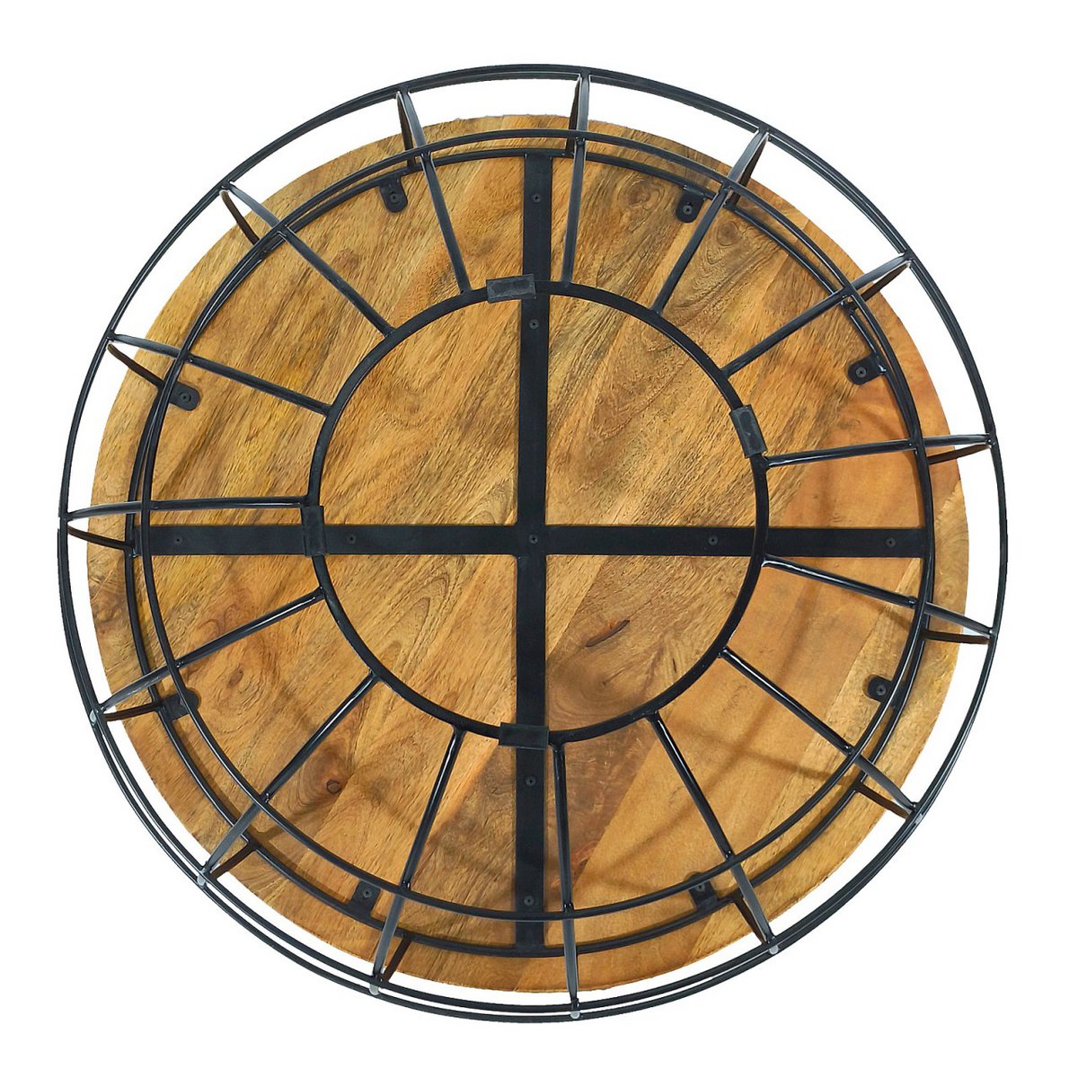 Beistelltisch - nachhaltig Couchtisch Wohnzimmer-Tisch - rund - Lexington - ø 55 cm