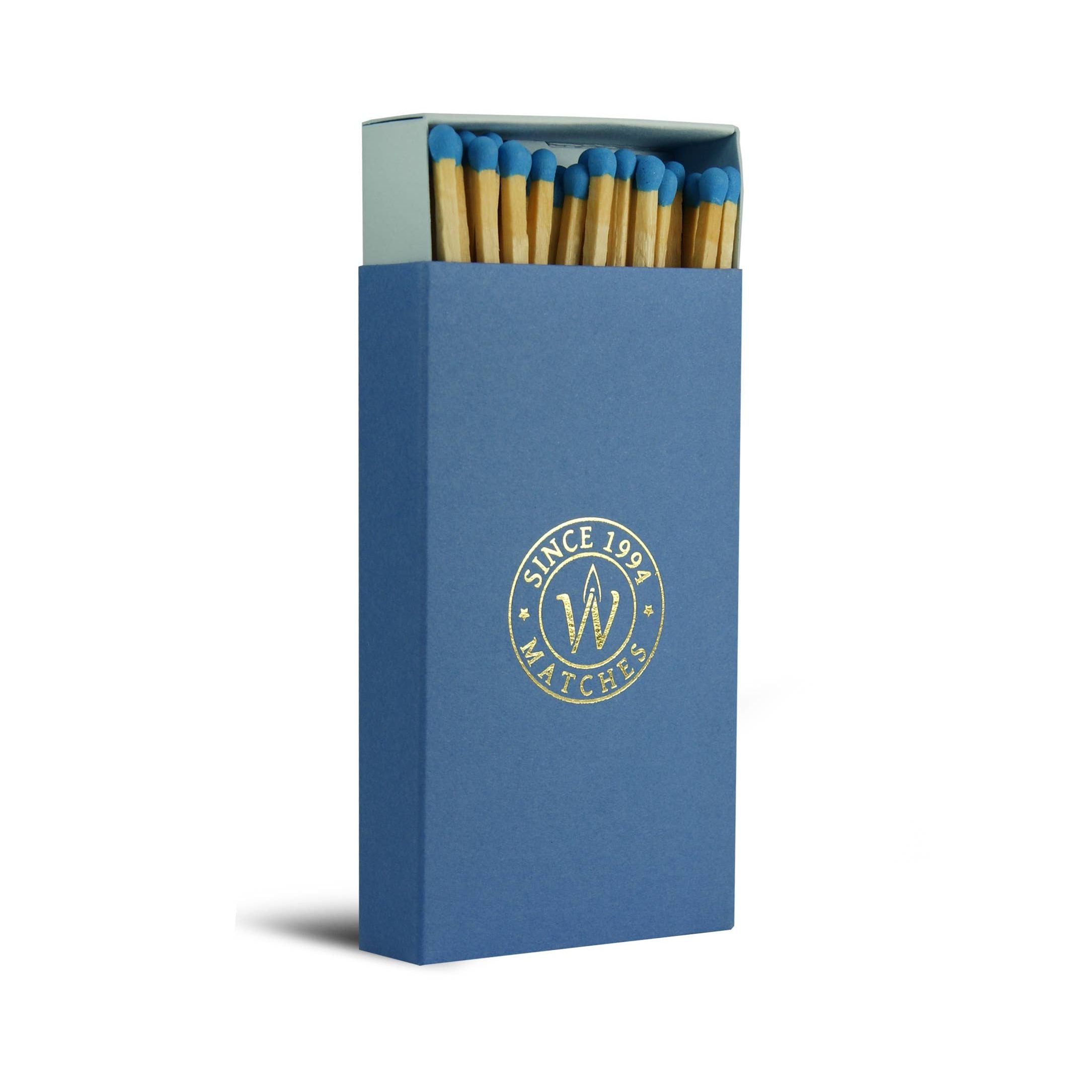 Premium Streichhölzer – Lange Design-Streichhölzer - Tiefblau