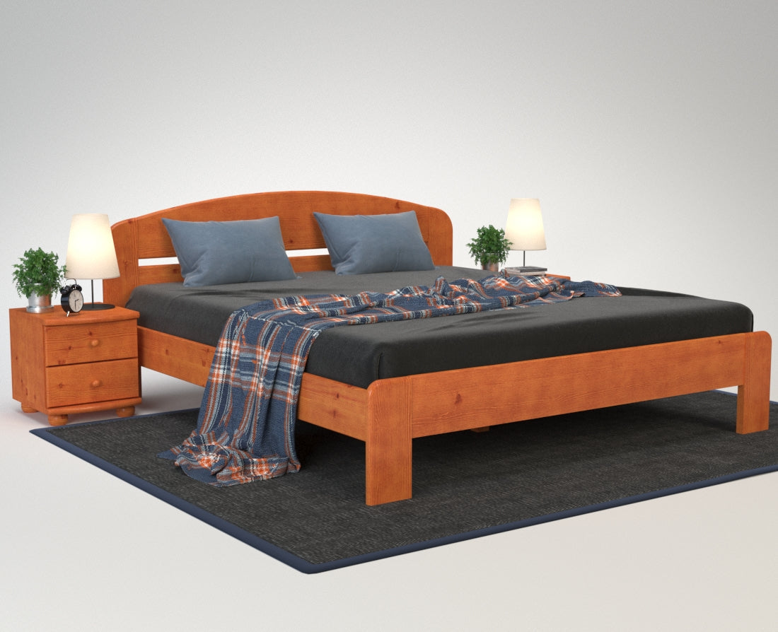 Anika Kieferbett | Massivholz | Naturholz | 100% Bio-Bett