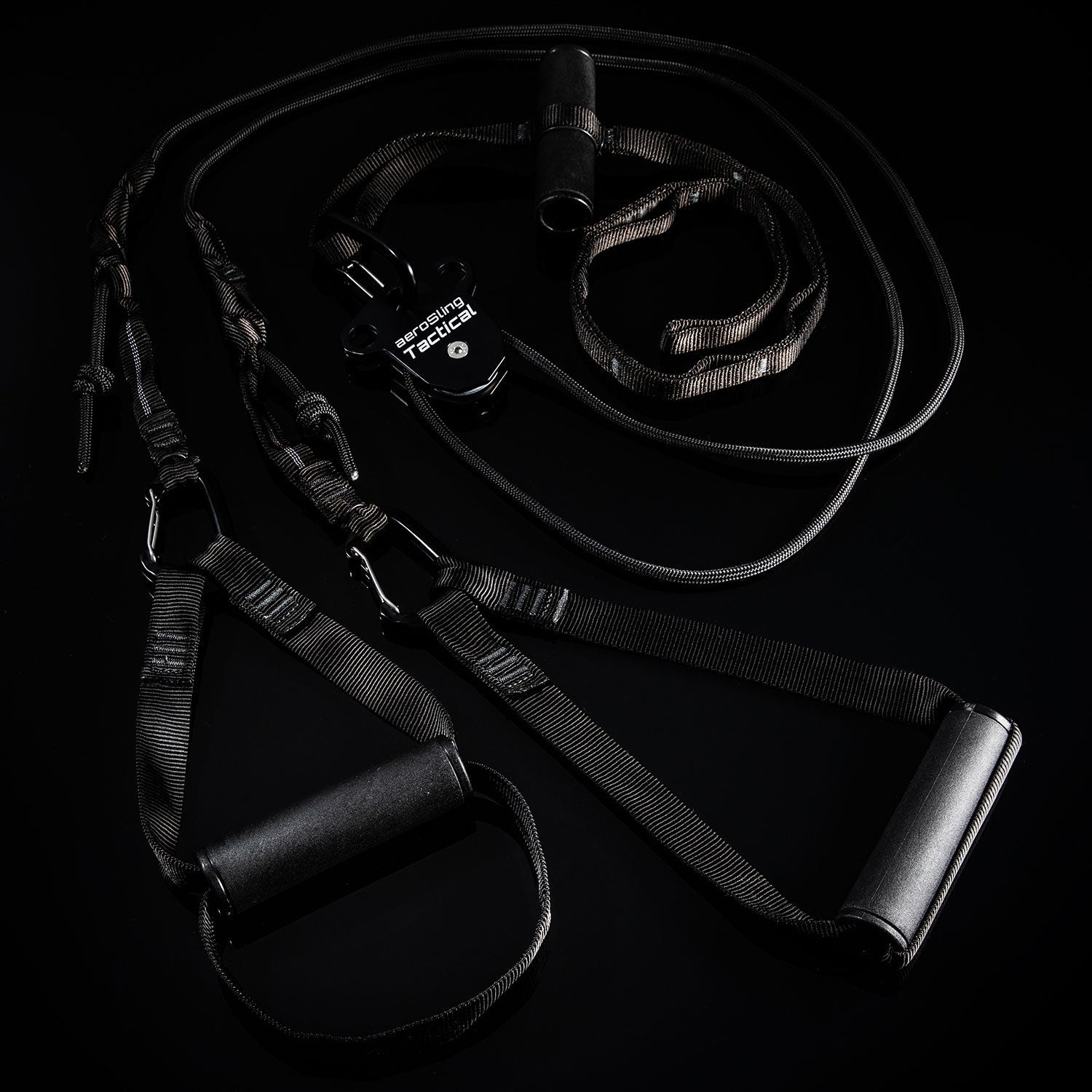 aeroSling Tactical - Full-Black High-End Slingtrainer