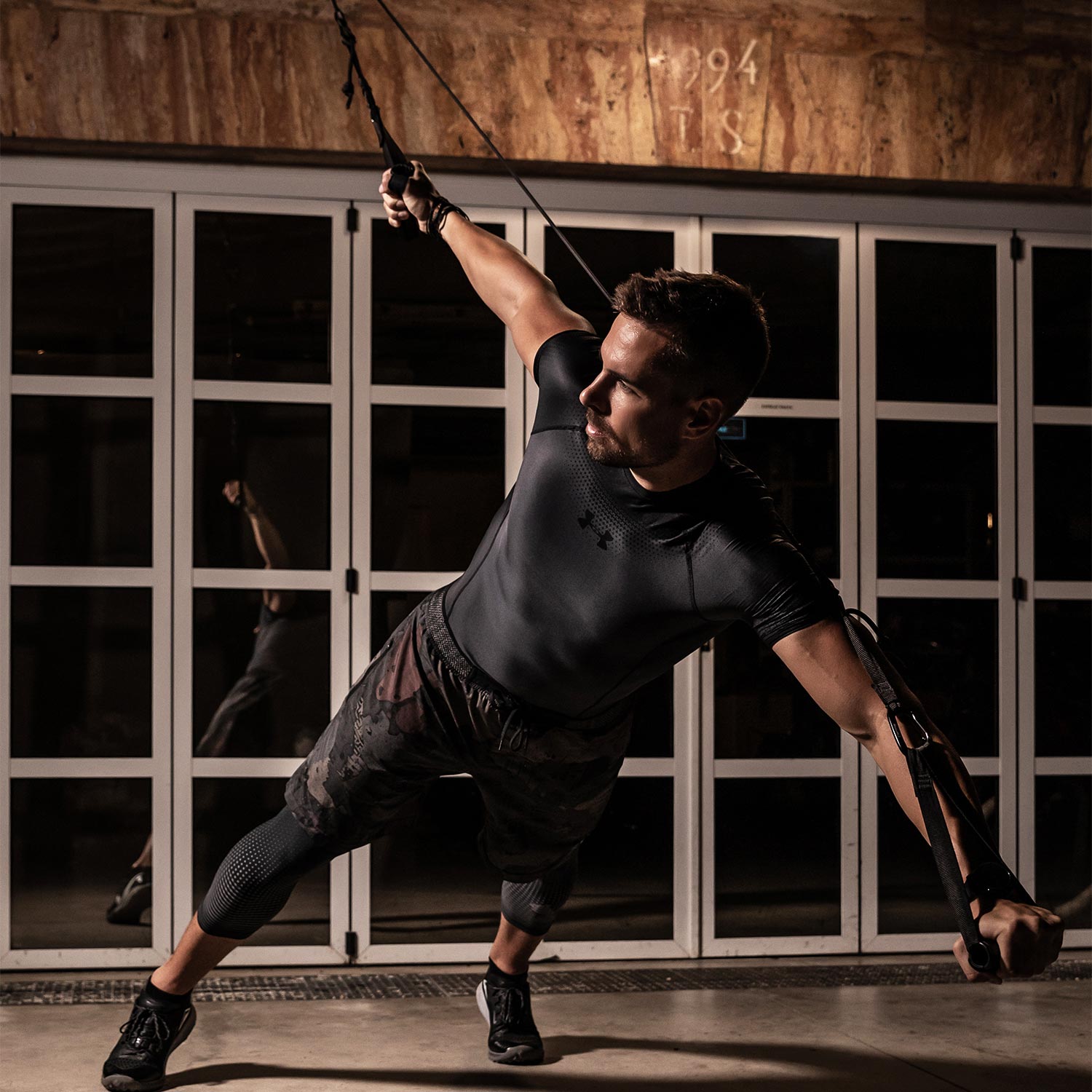 aeroSling Tactical - Full-Black High-End Slingtrainer