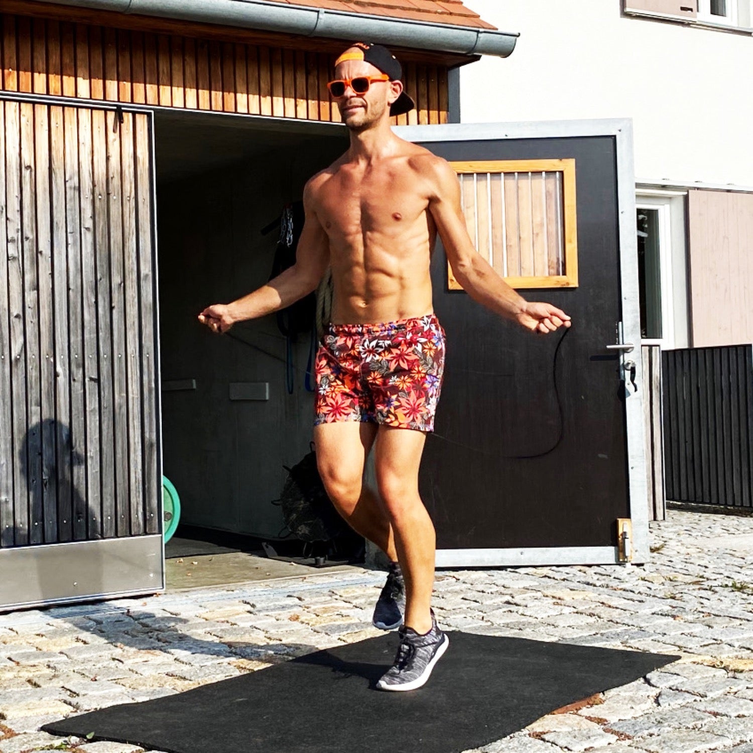 Jump Rope made from aeroSling rope