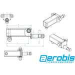 Wall Rail - Fast height adjustment for revvll and Kinetic Trainer