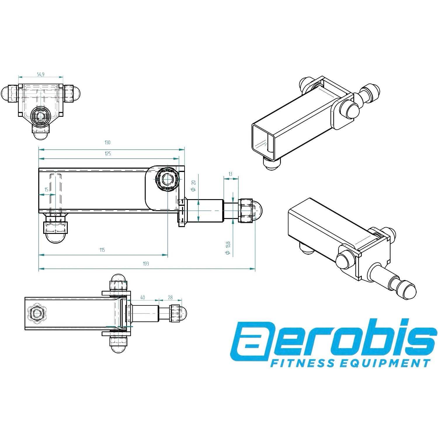 Wall Rail - Fast height adjustment for revvll and Kinetic Trainer