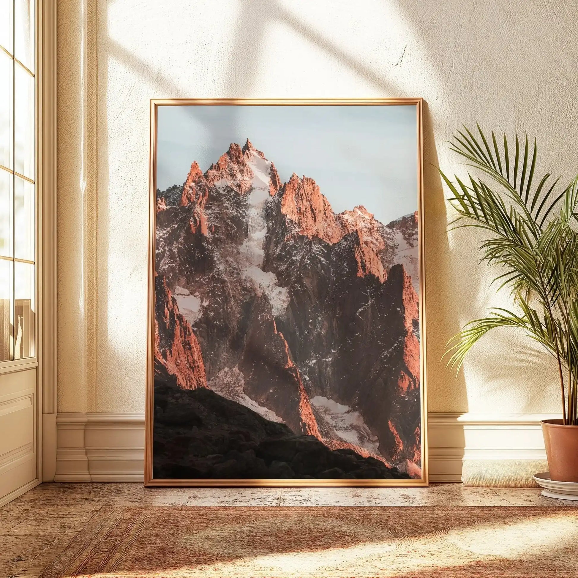 Chamonix Mountains Triptych Wall Art Set by Chamonix Prints