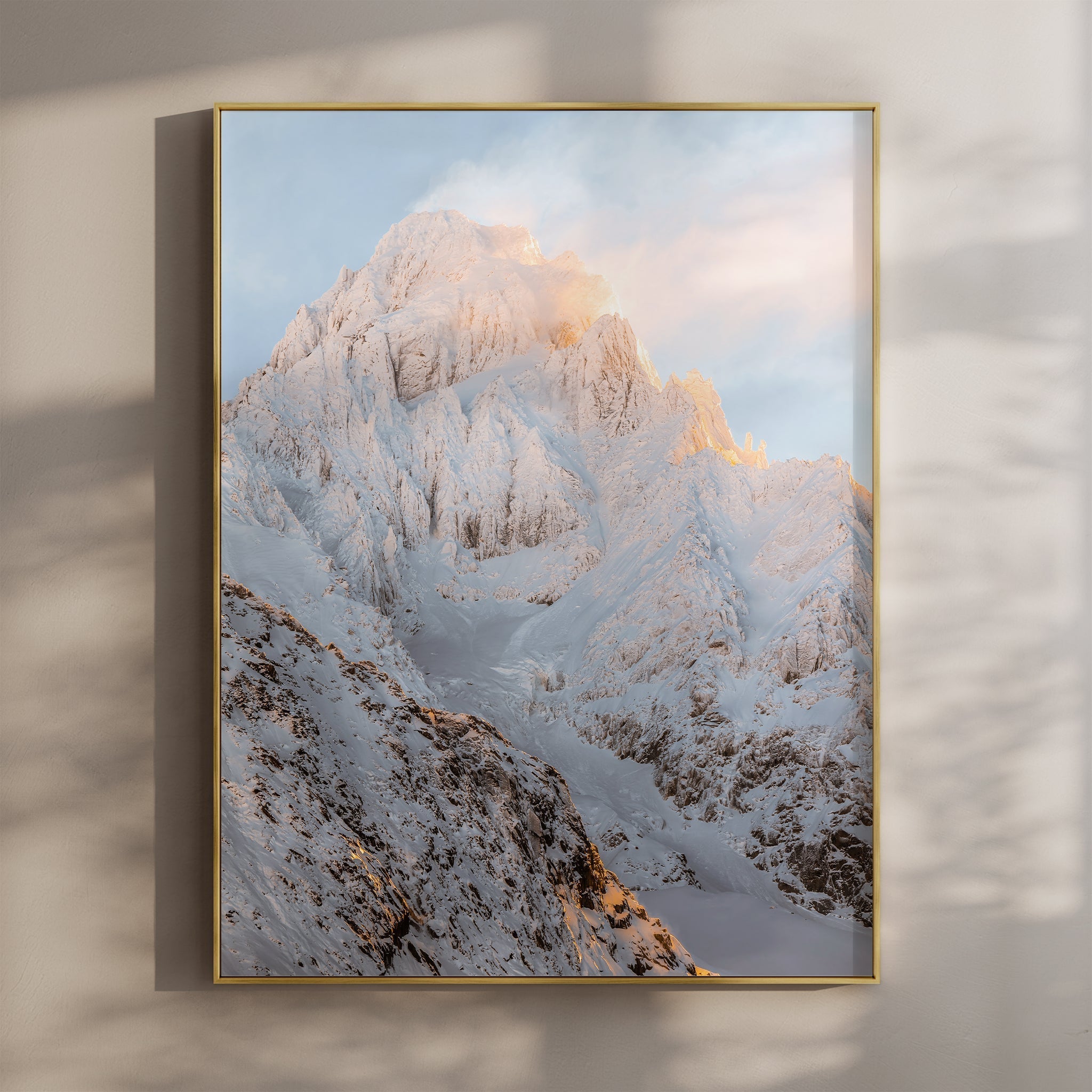 Aiguille du Chardonnet Print – Chamonix Alpine Photography Wall Art