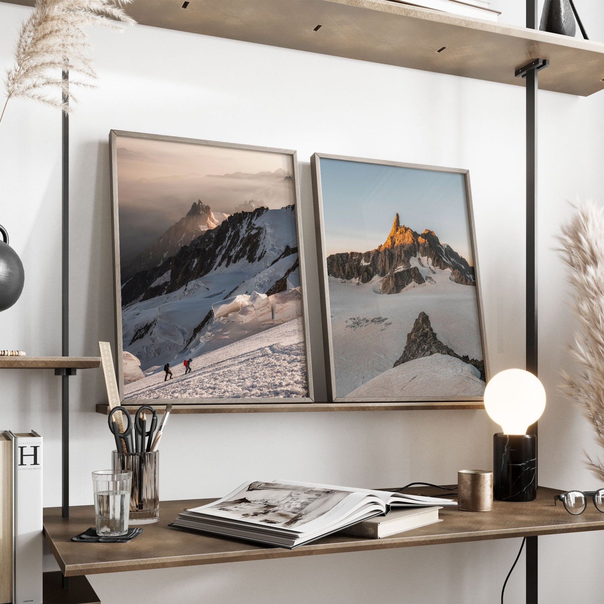 Aiguille du Midi & Dent du Géant Nature Photography Prints