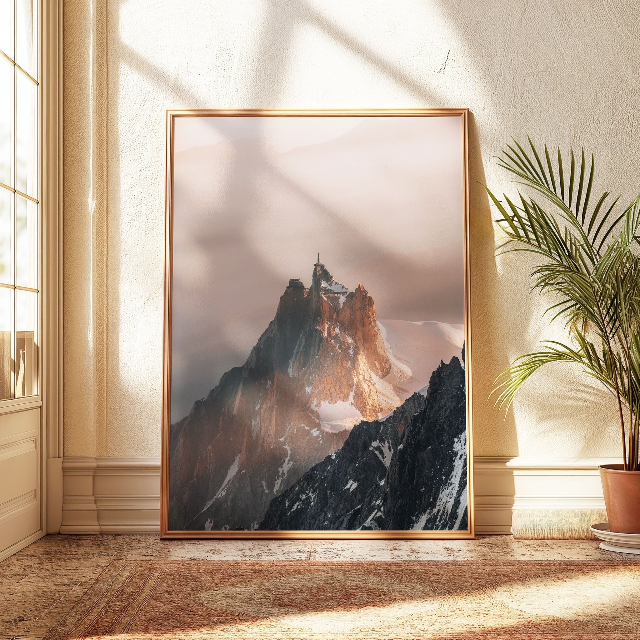 Les Drus & Aiguille du Midi Set of 3 – Mountain Wall Art Prints