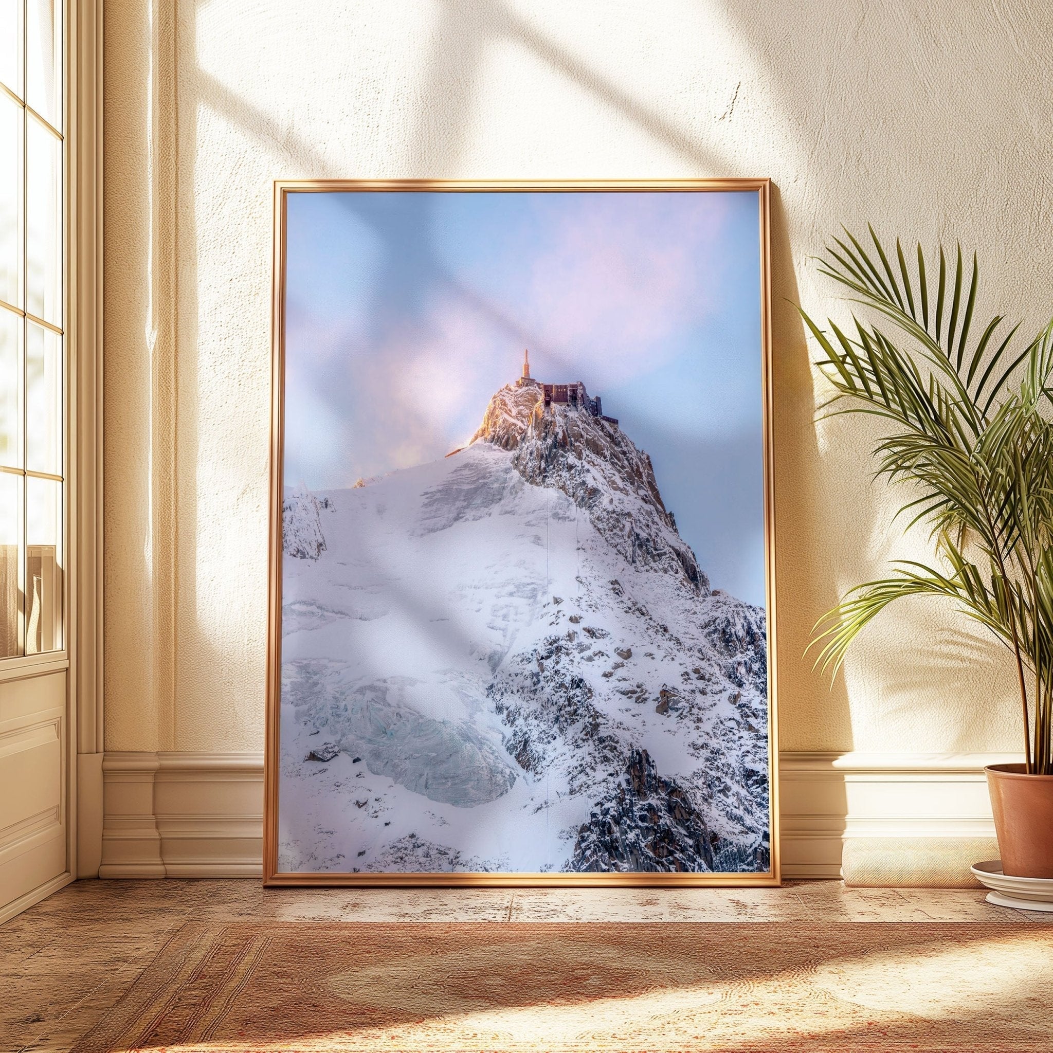 Les Drus & Aiguille du Midi Set of 3 – Mountain Wall Art Prints