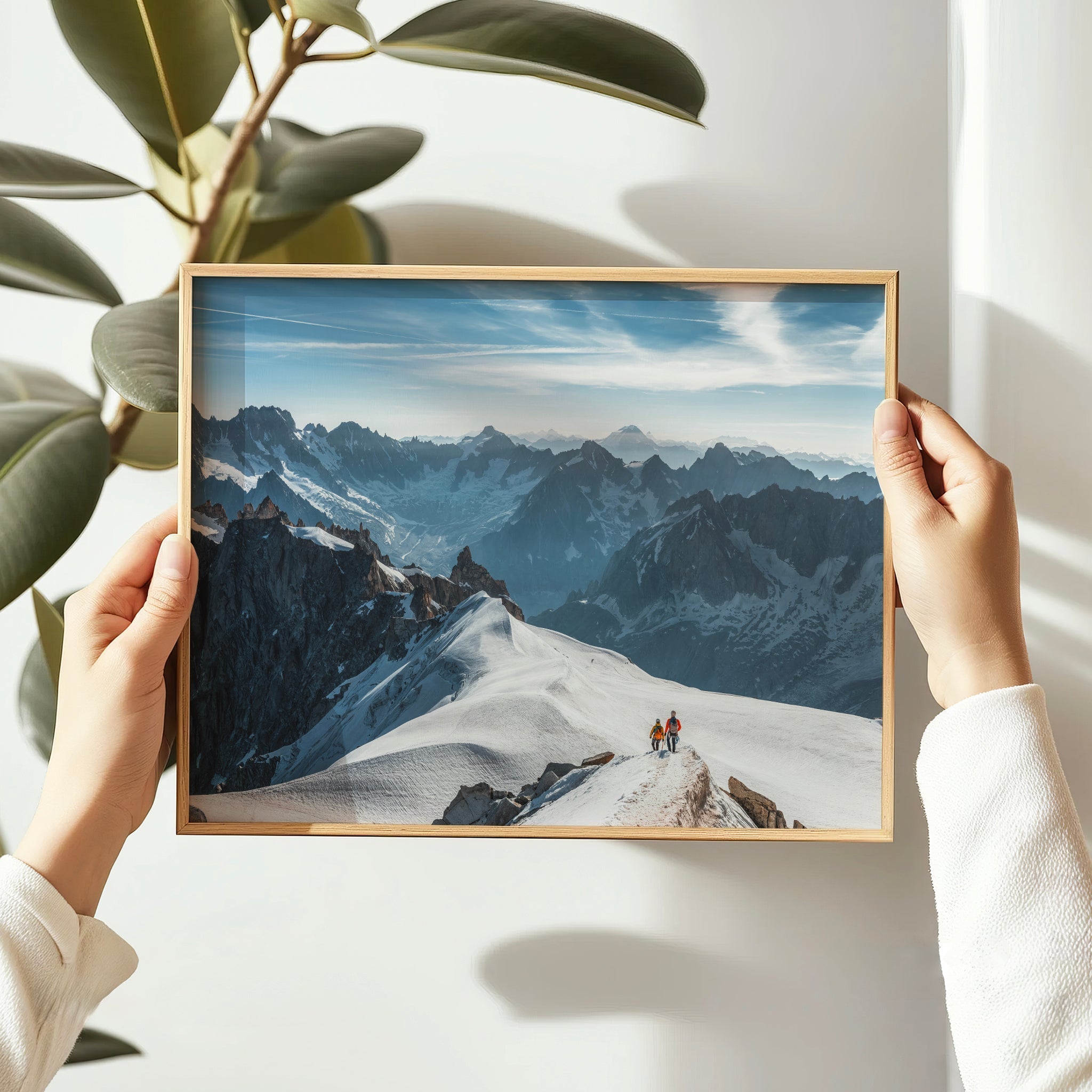 Midi Arête Wall Art – Chamonix, French Alps Landscape Print
