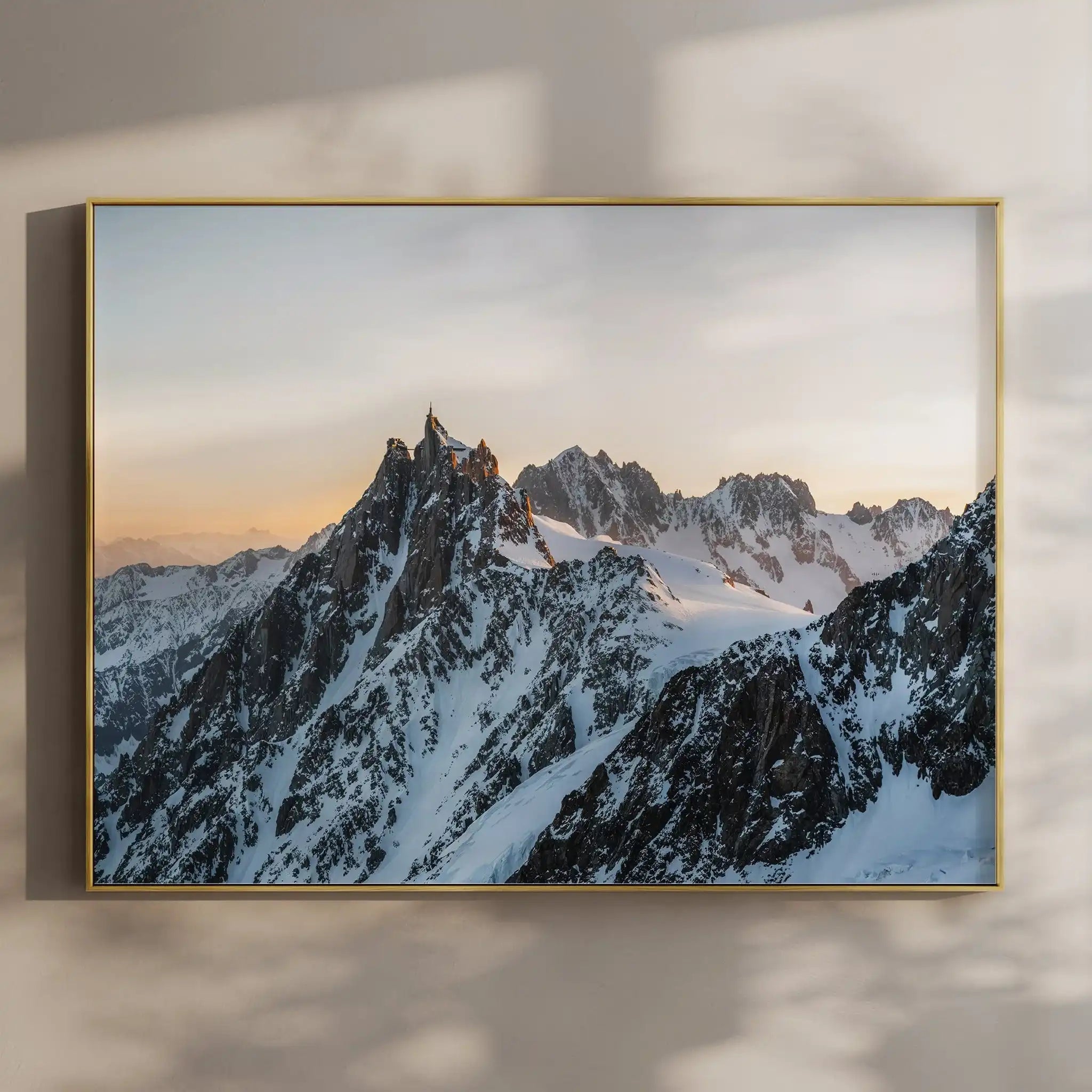 Aiguille du Midi Mountain Print - Chamonix Wall Art by Chamonix Prints