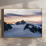 Aiguille du Midi Sunset Print – Chamonix Wall Art