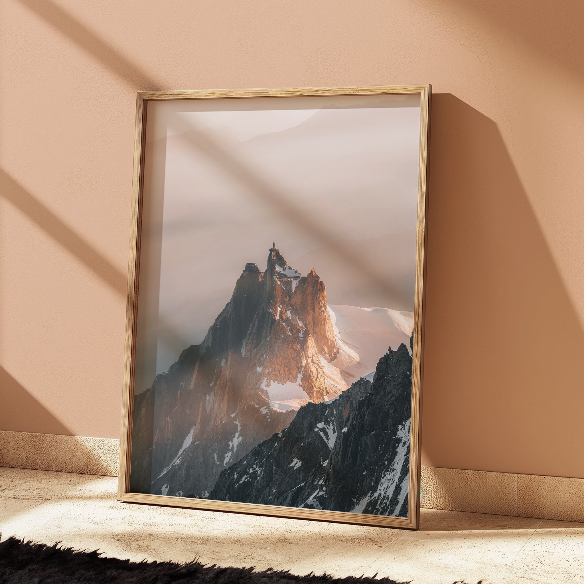 Aiguille du Midi Print – Chamonix Mountain Wall Art Photography