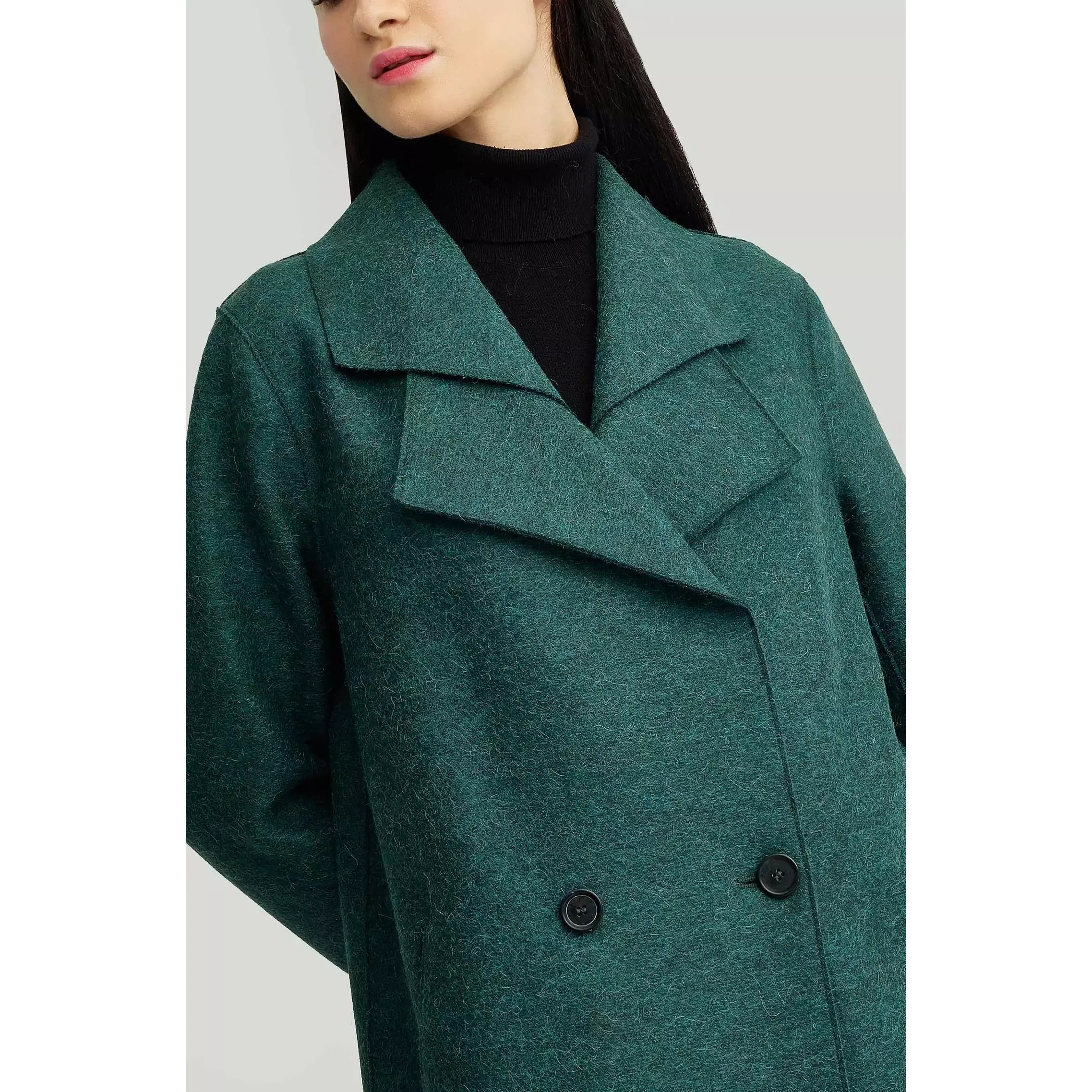 KUNA - Alpaka Mantel YAMAY aus Alpaka & Wolle – Natürlich & Edel