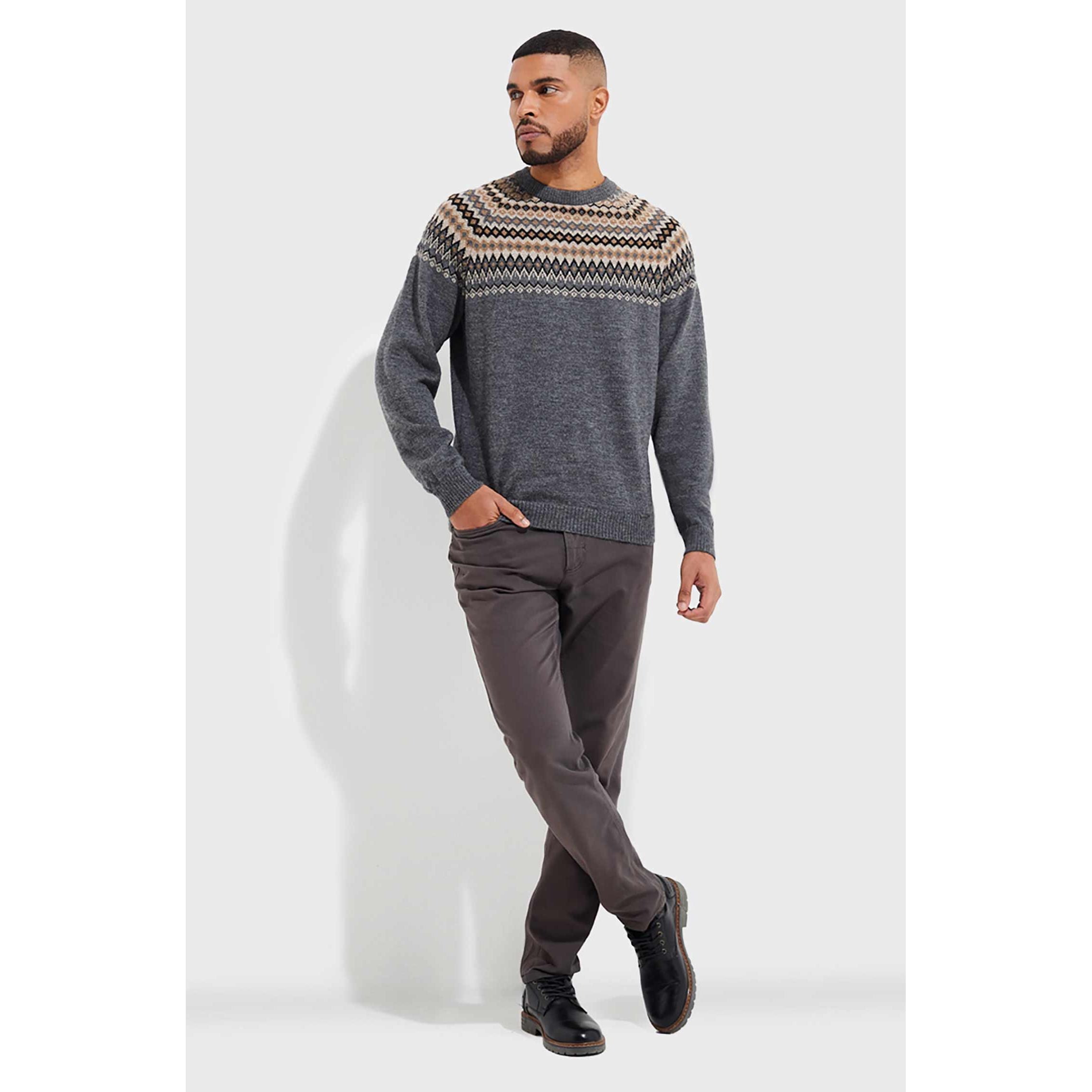 KUNA | Alpaka Pullover YAGO aus 100 % Baby Alpaka – Tradition trifft Trend