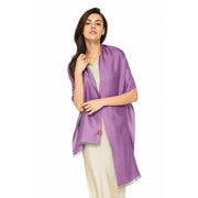 Apu Kuntur - ALPAKA-SEIDEN-SCHAL - DUO – 70 % BABY‑ALPAKA & 30 % SEIDE