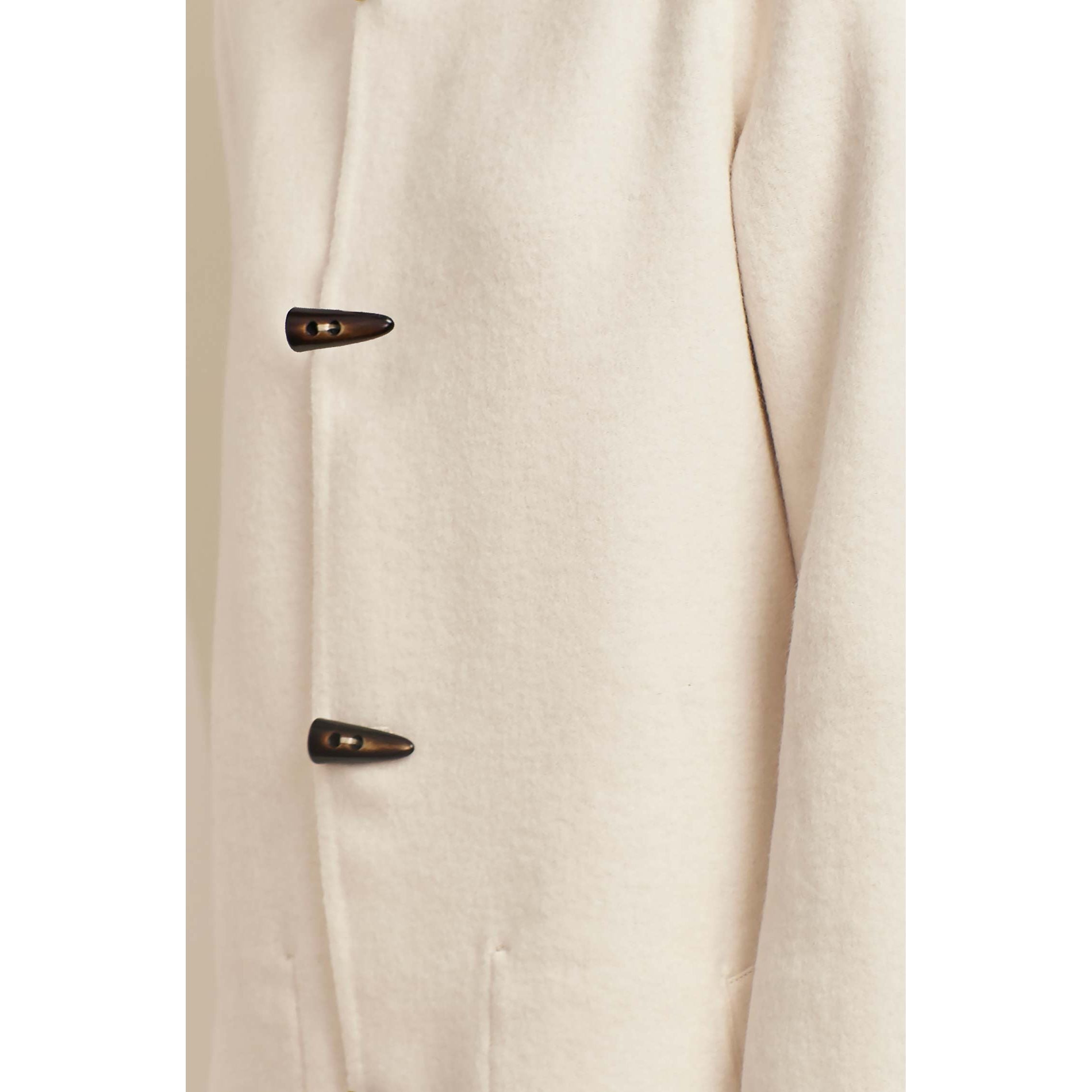 KUNA - Alpaka Wende-Mantel ANASTASIA – Zwei Mäntel in Einem