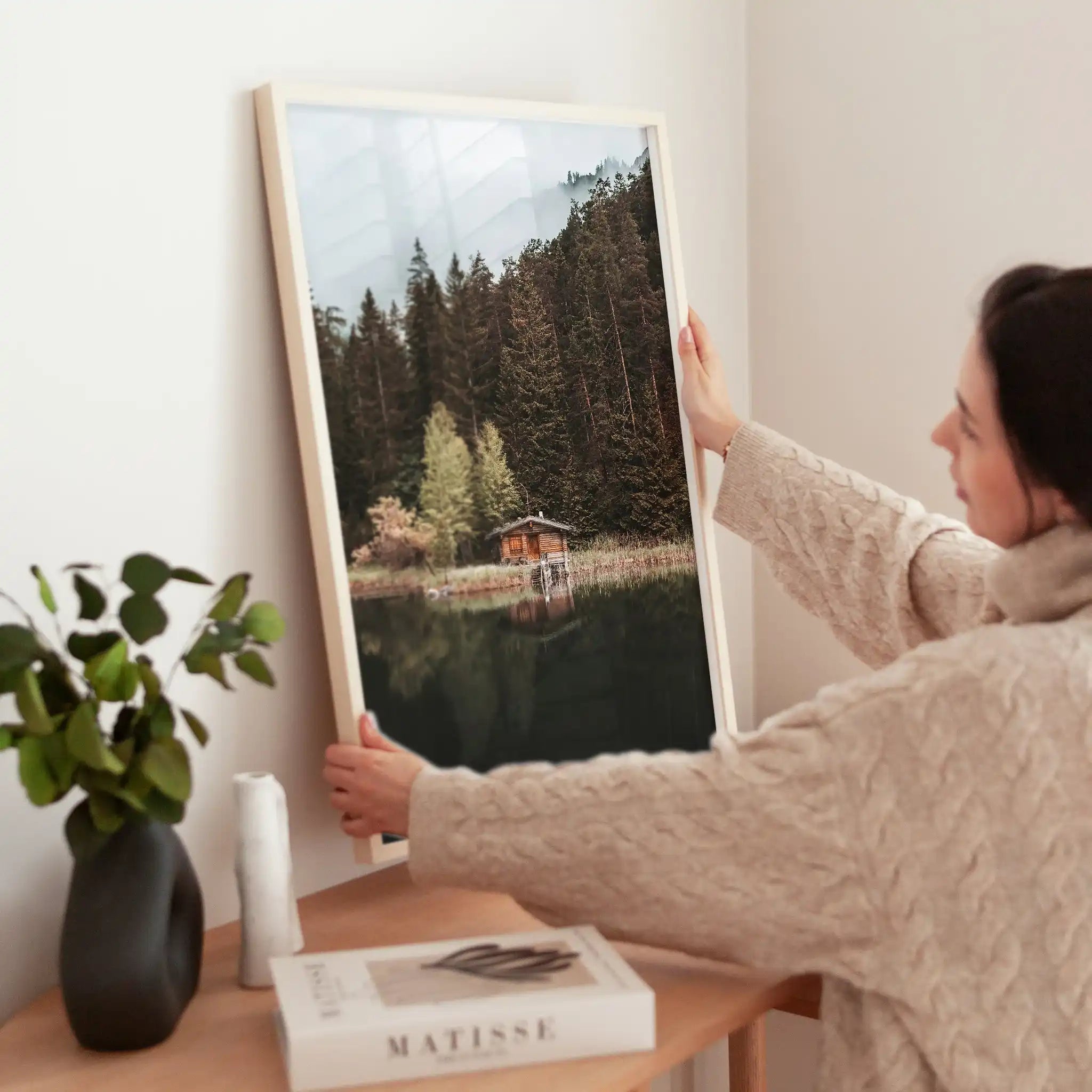 Mittersee Austria Fine Art Print – Landscape Photography Wall Art by Chamonix Prints