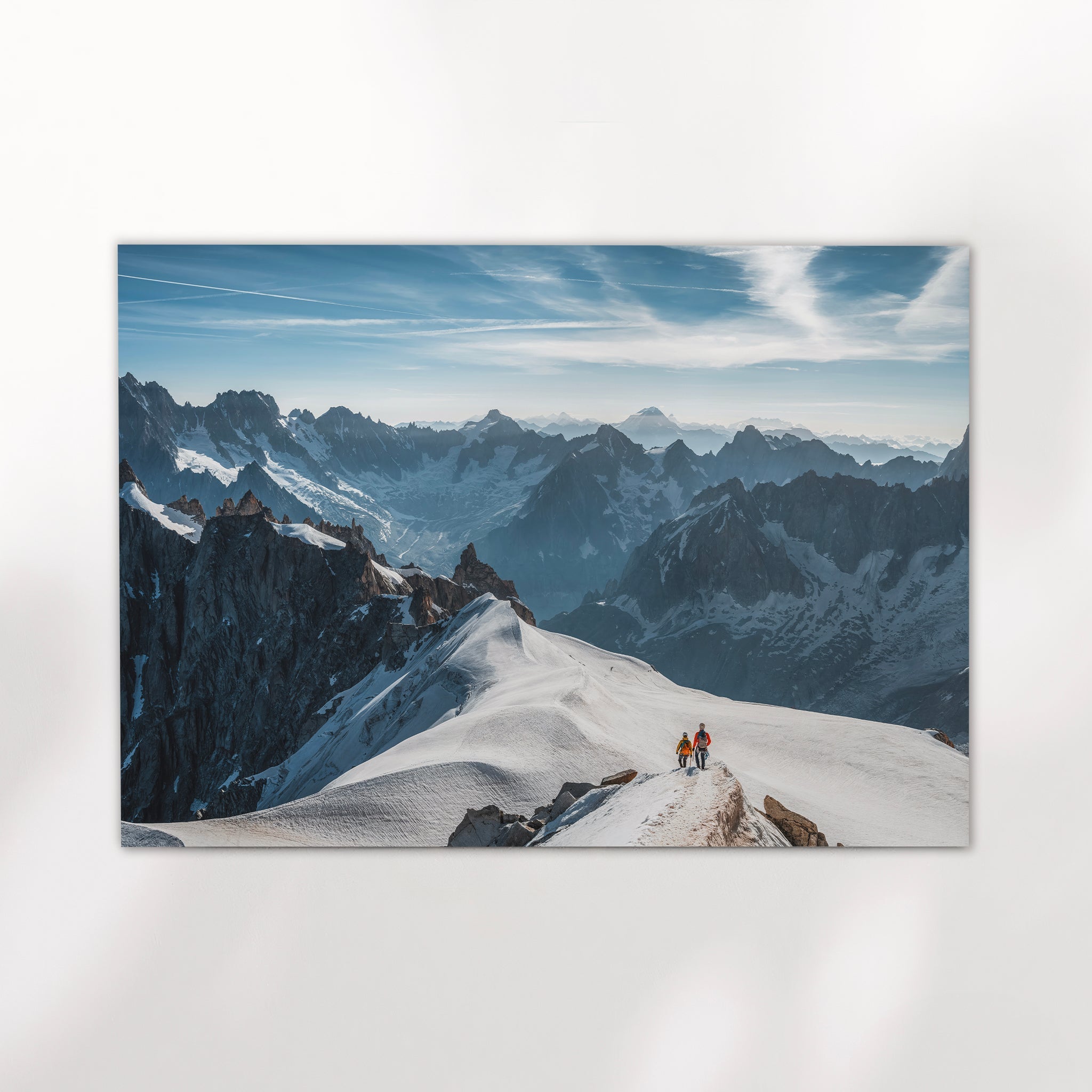 Midi Arête Wall Art – Chamonix, French Alps Landscape Print