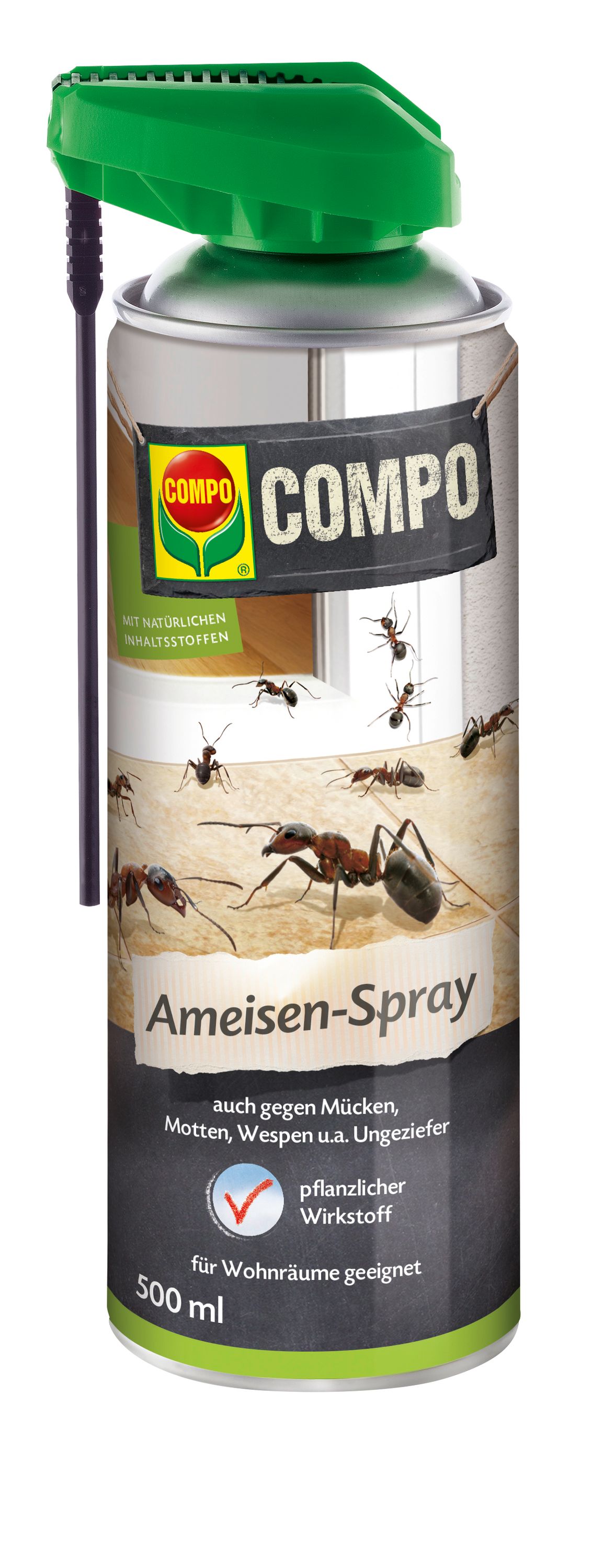 COMPO Ameisen-Spray N, 500 ml l auch gegen Mücken Motten Wespen