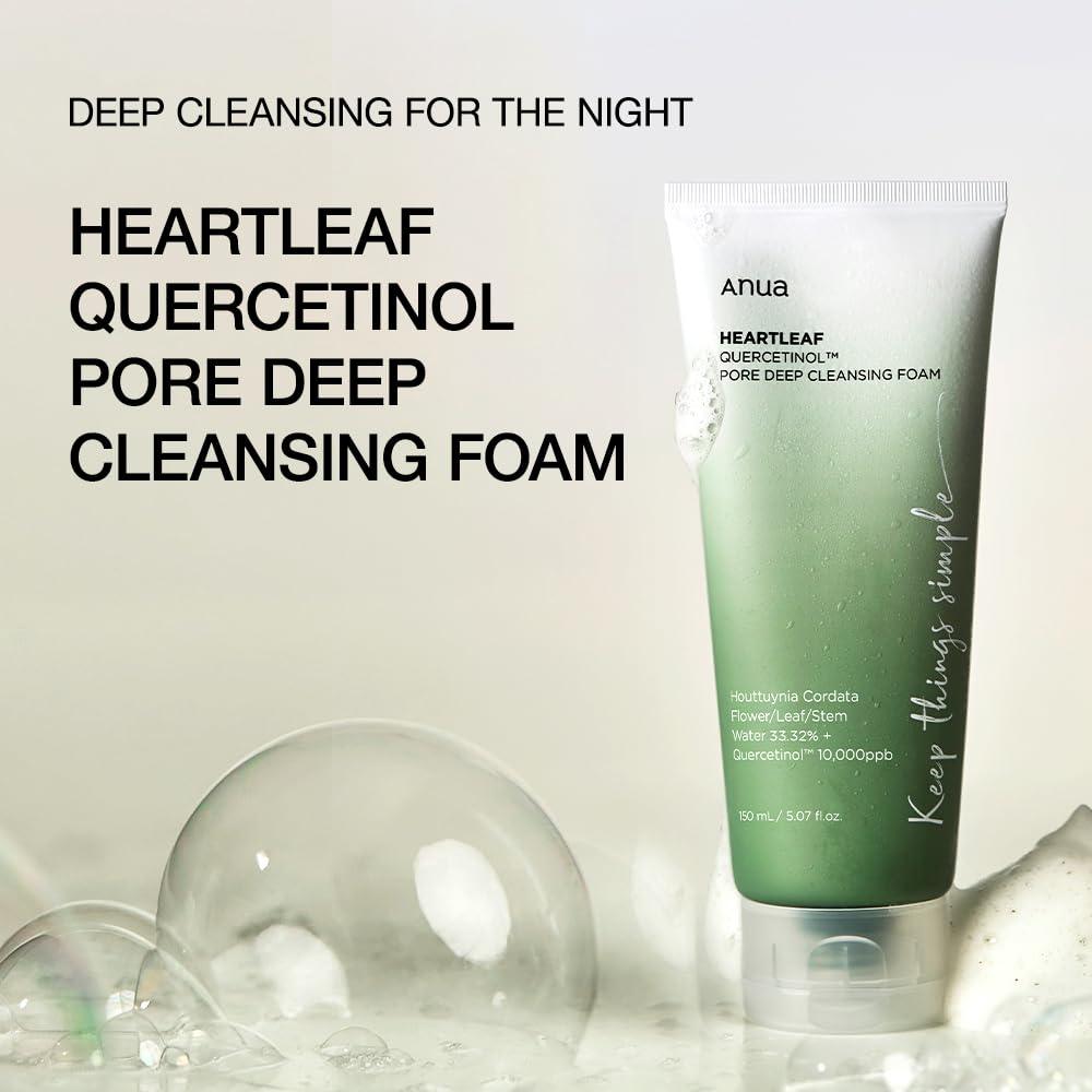 Anua Heartleaf Quercetinol Pore Deep Cleansing Foam 150 ml
