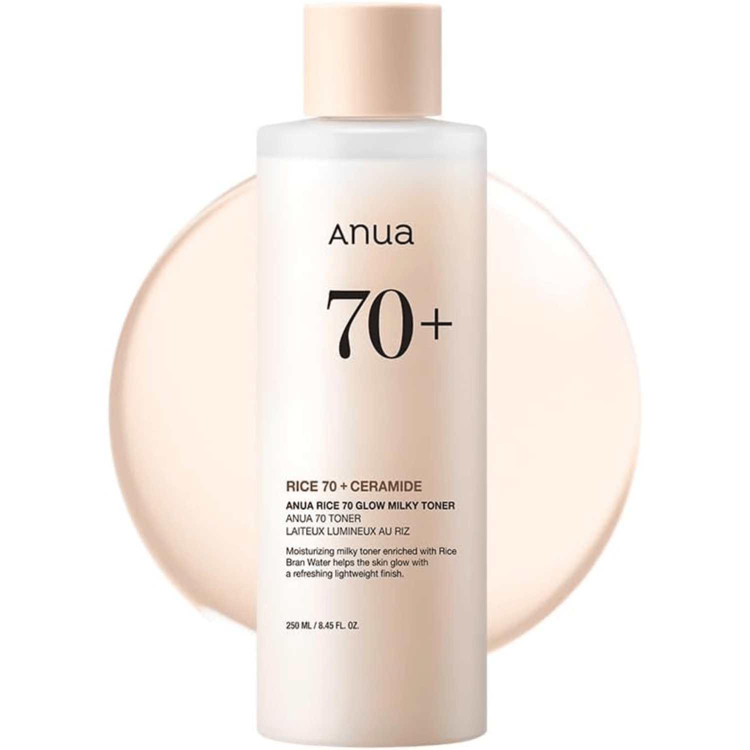 Anua Rice 70 Glow Milky Toner 250ml Gesichtswasser