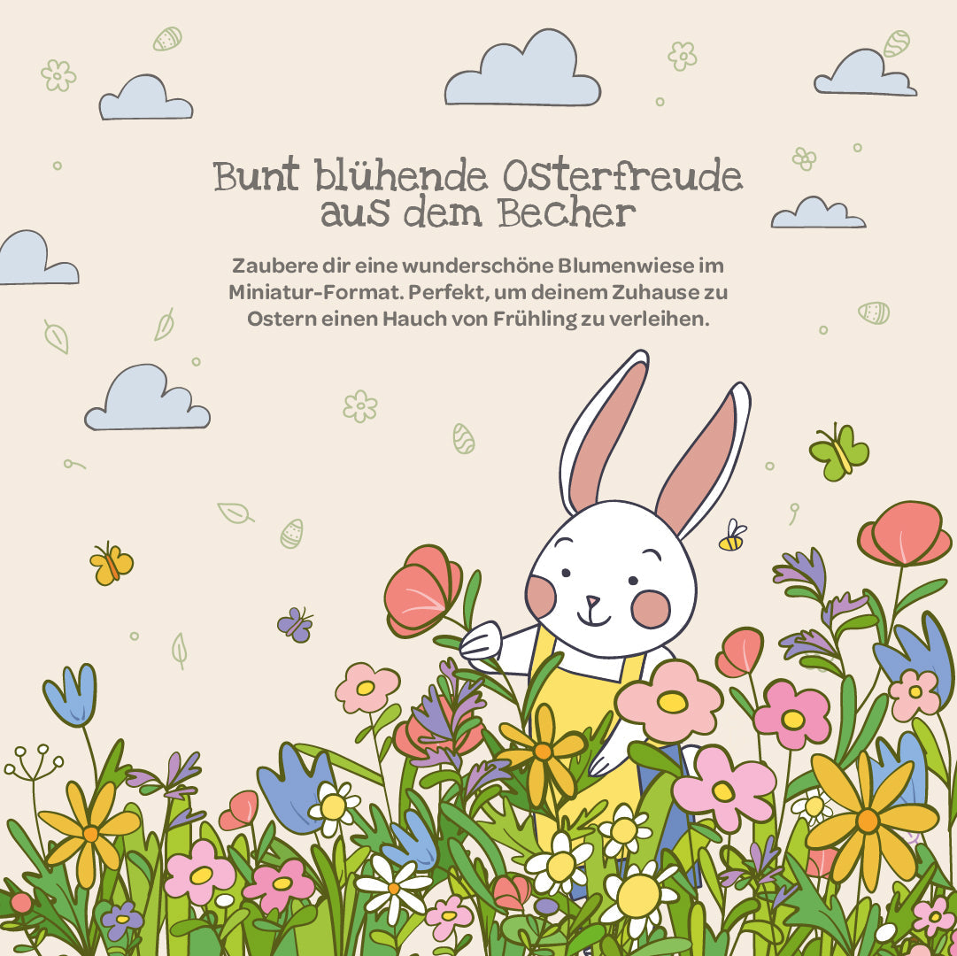 Blümchen aus dem Becher