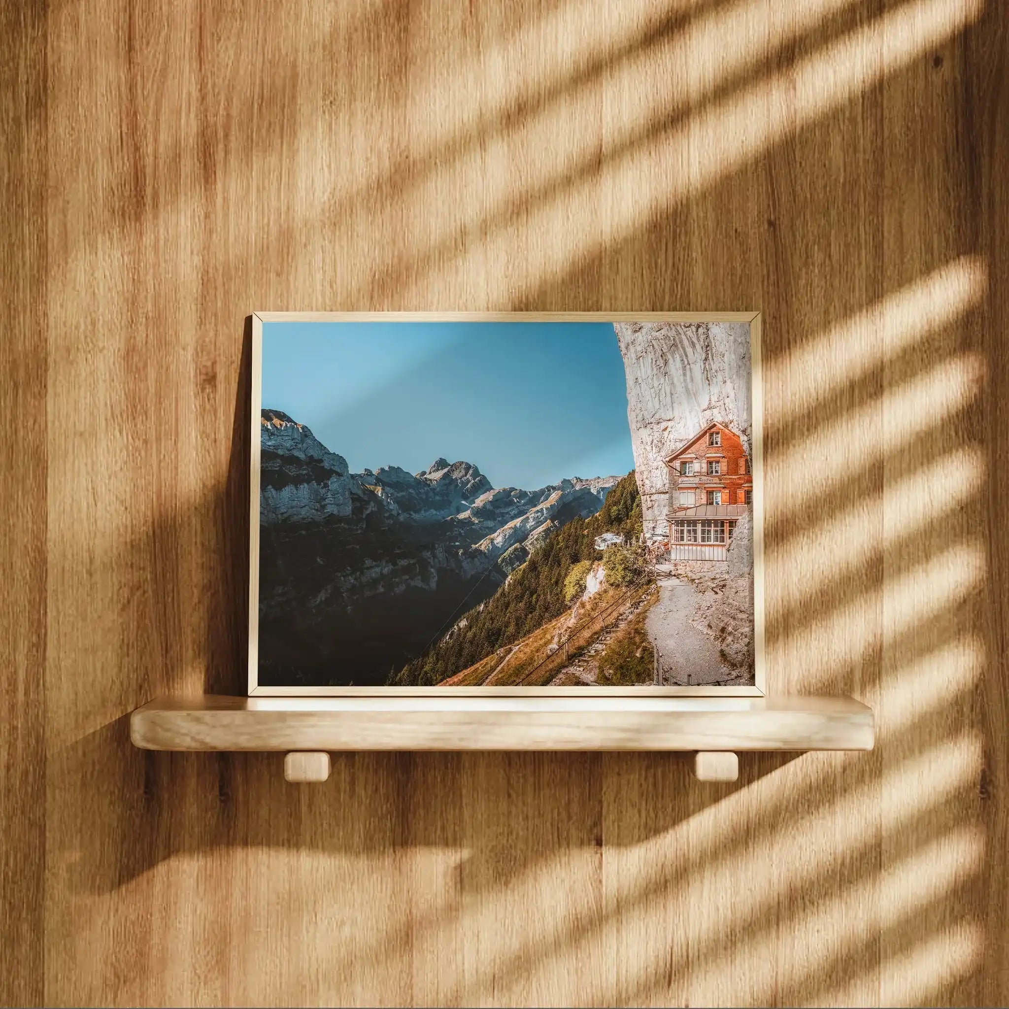 Aescher Guesthouse, Swiss Alps, Switzerland by Chamonix Prints