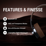 TELEFUNKEN ARCO CLASSIC - Active Noise Cancelling Bluetooth Kopfhörer