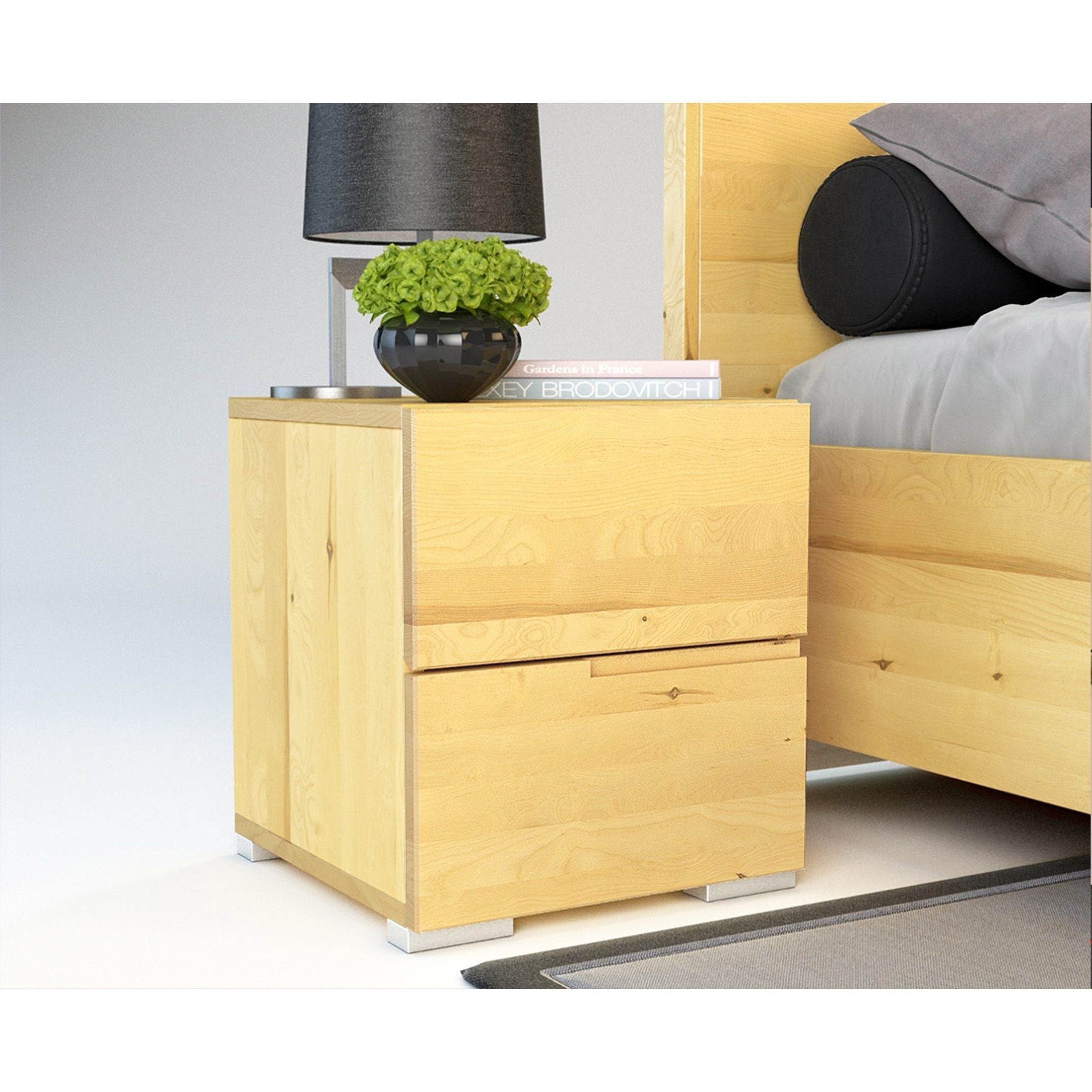 ARDEA Massivholz Nachttisch